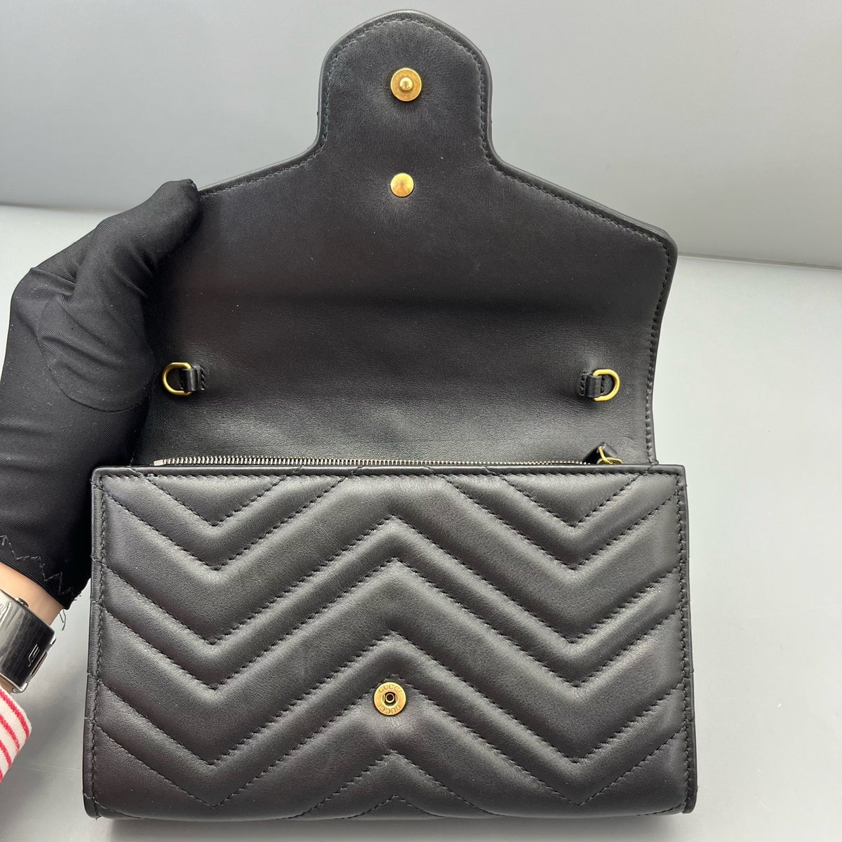 Gucci - Marmont - Leather - Black - (mini)