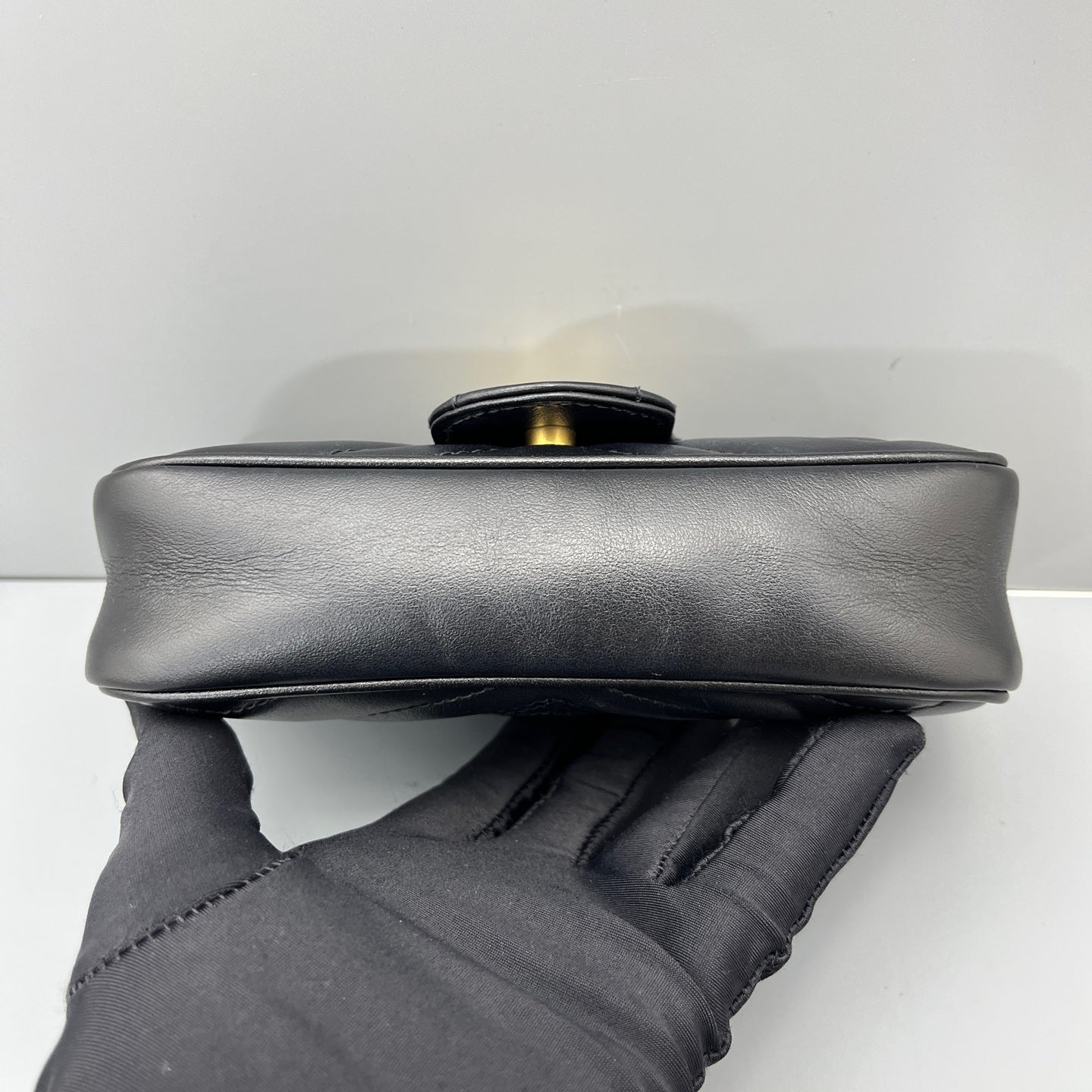 Gucci - Marmont - Leather - Black - (mini)