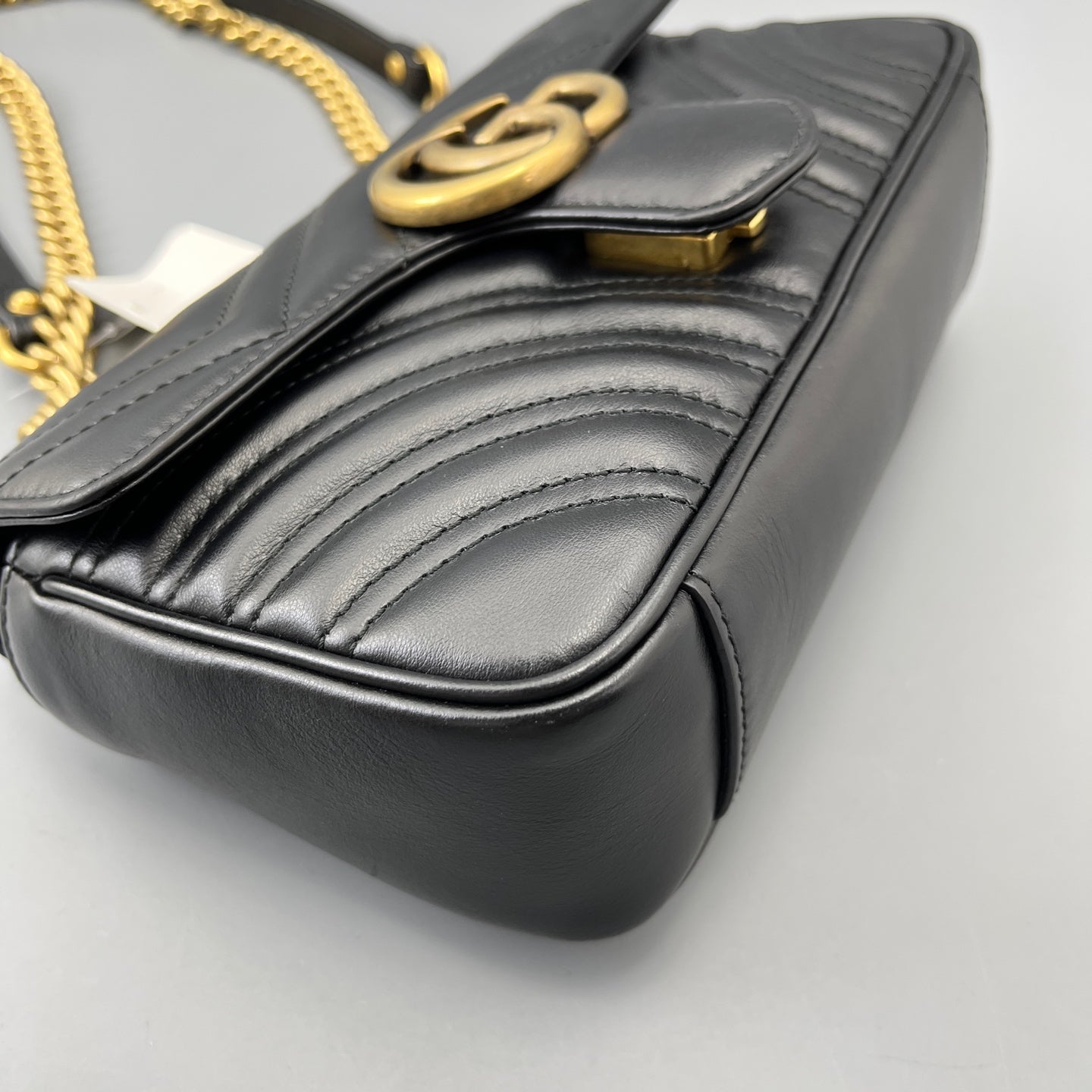 Gucci - Marmont - Leather - Black - (mini)