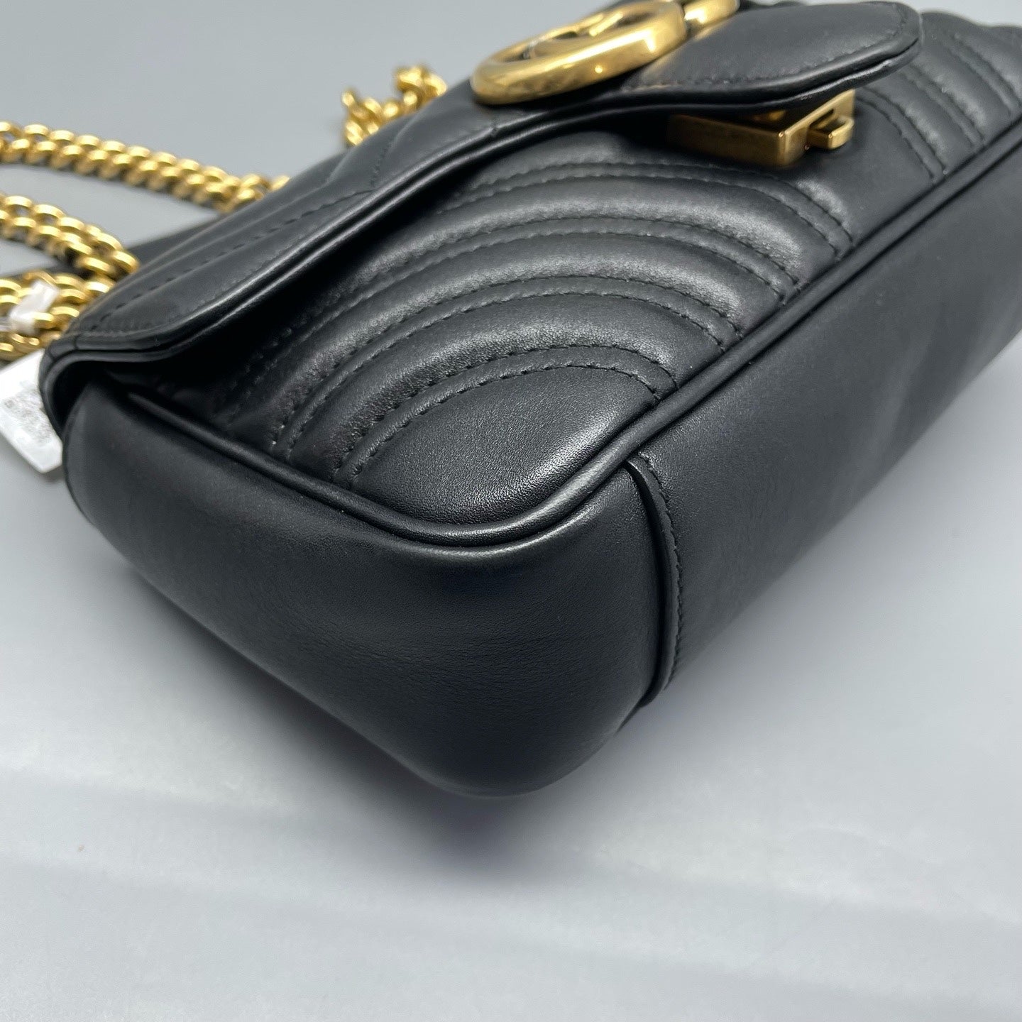 Gucci - Marmont - Leather - Black - (mini)