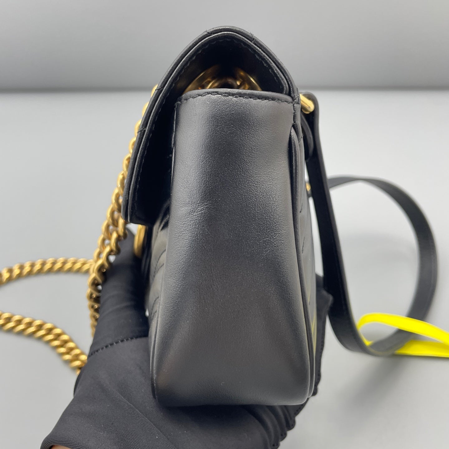 Gucci - Marmont - Leather - Black - (mini)