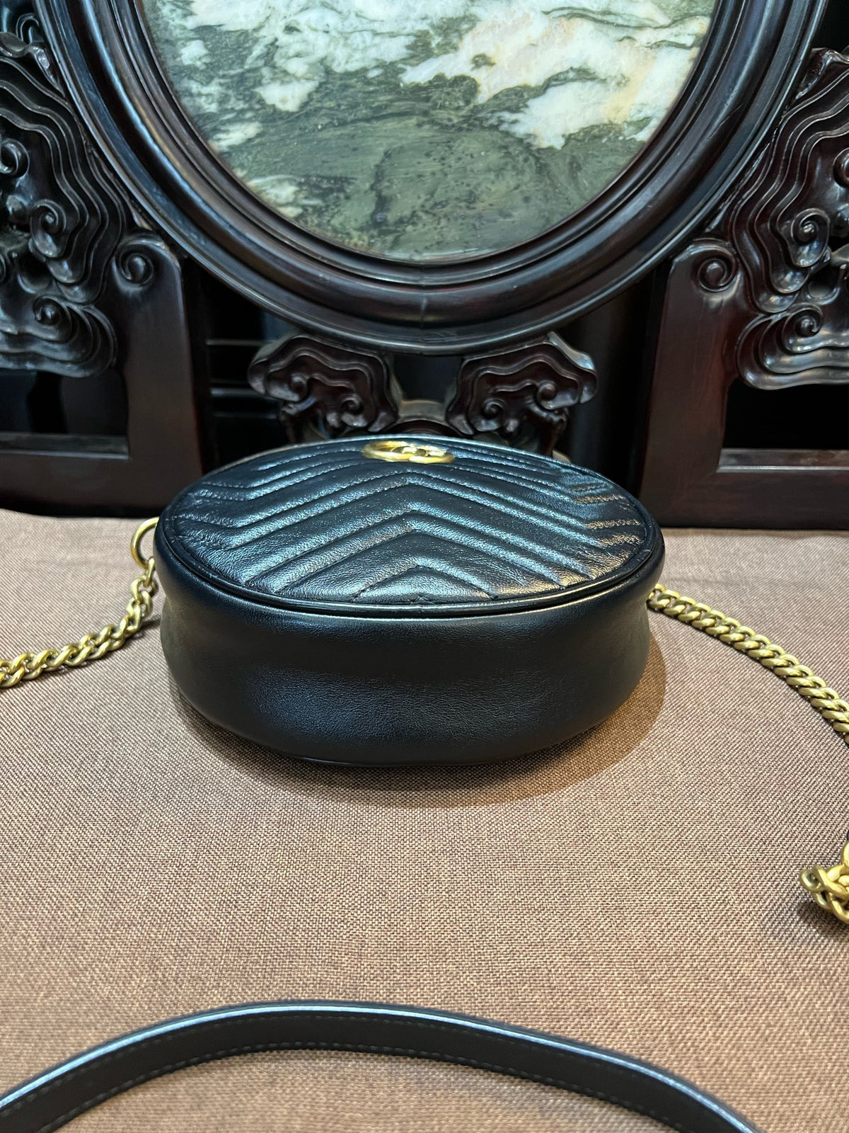 Gucci - Marmont - Leather - Black - (mini)