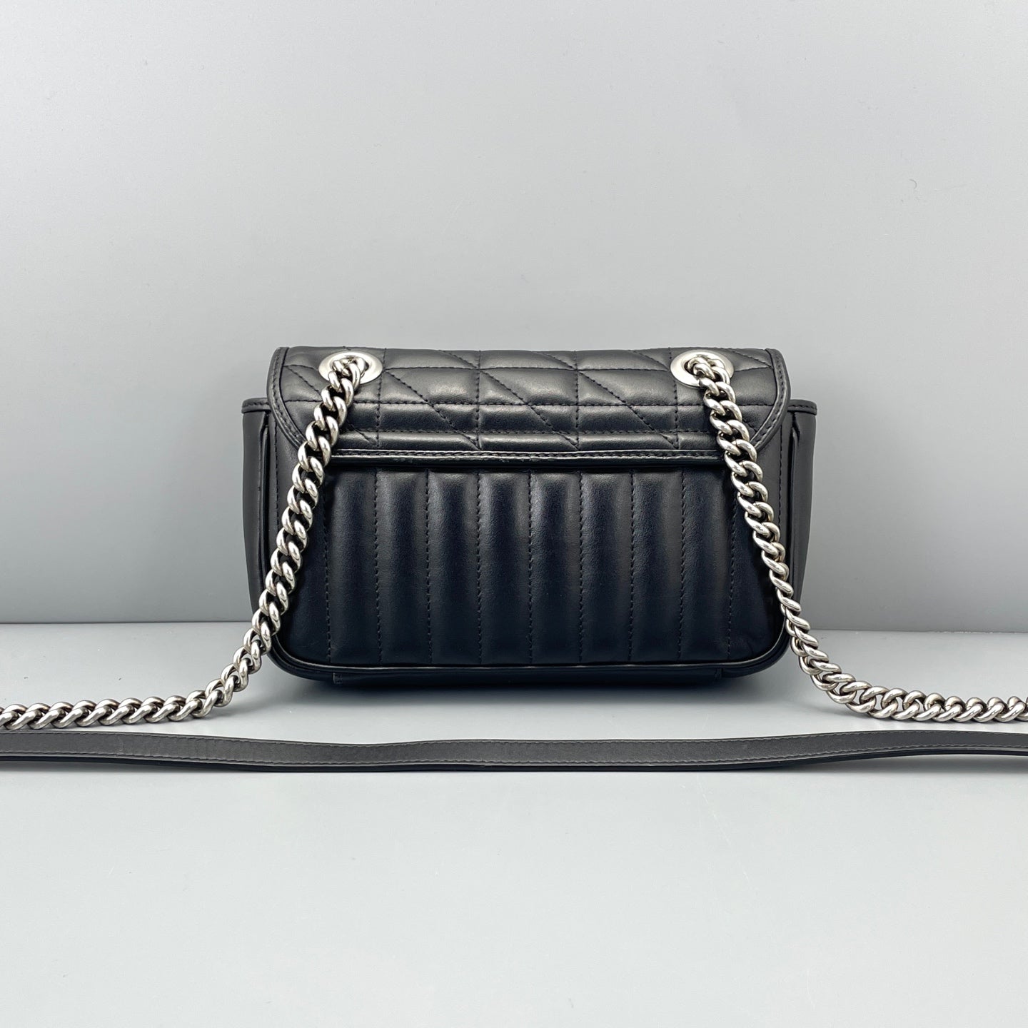 Gucci - Marmont - Leather - Black - (mini)