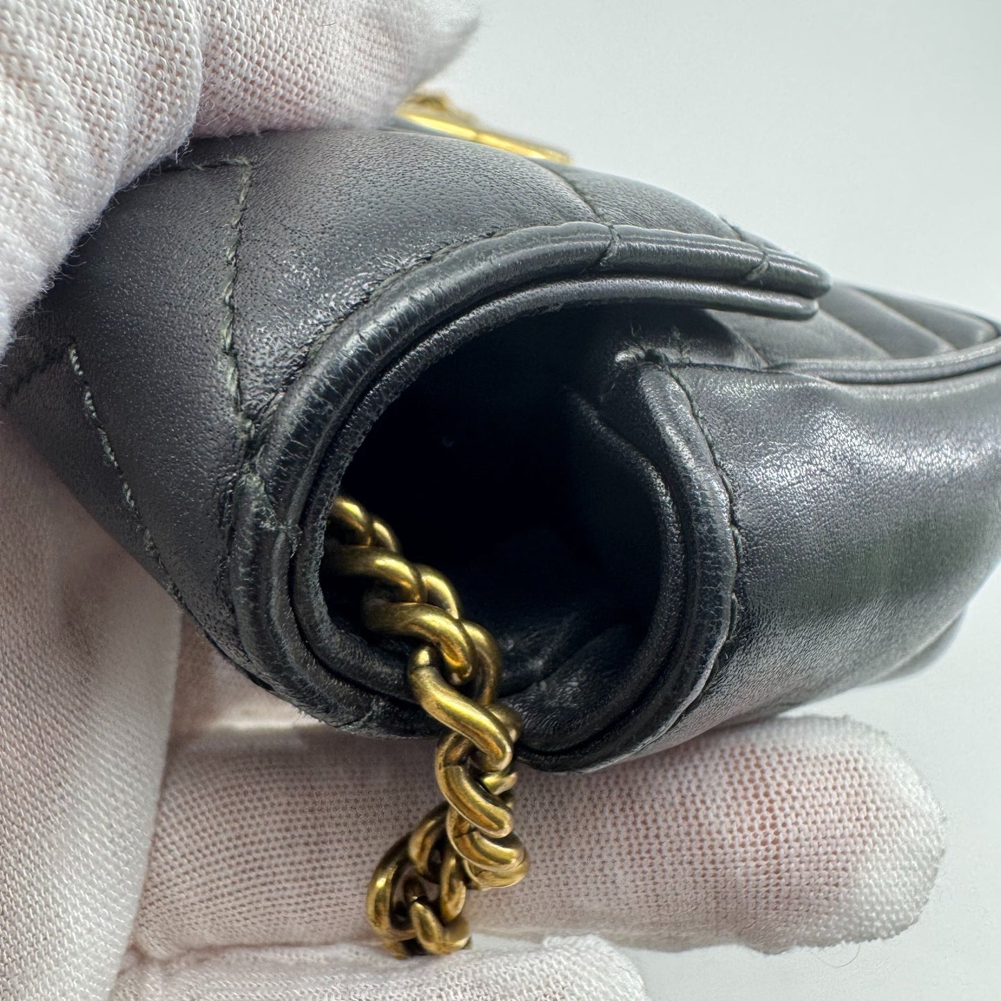 Gucci - Marmont - Leather - Black - (mini)