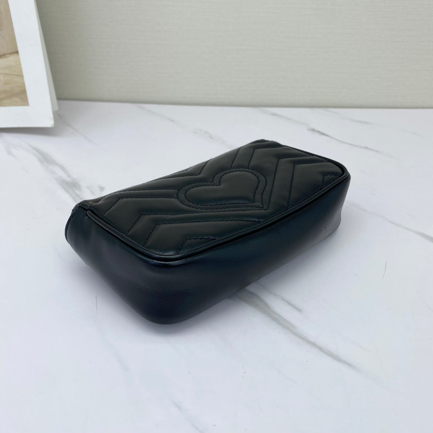 Gucci - Marmont - Leather - Black - (mini)