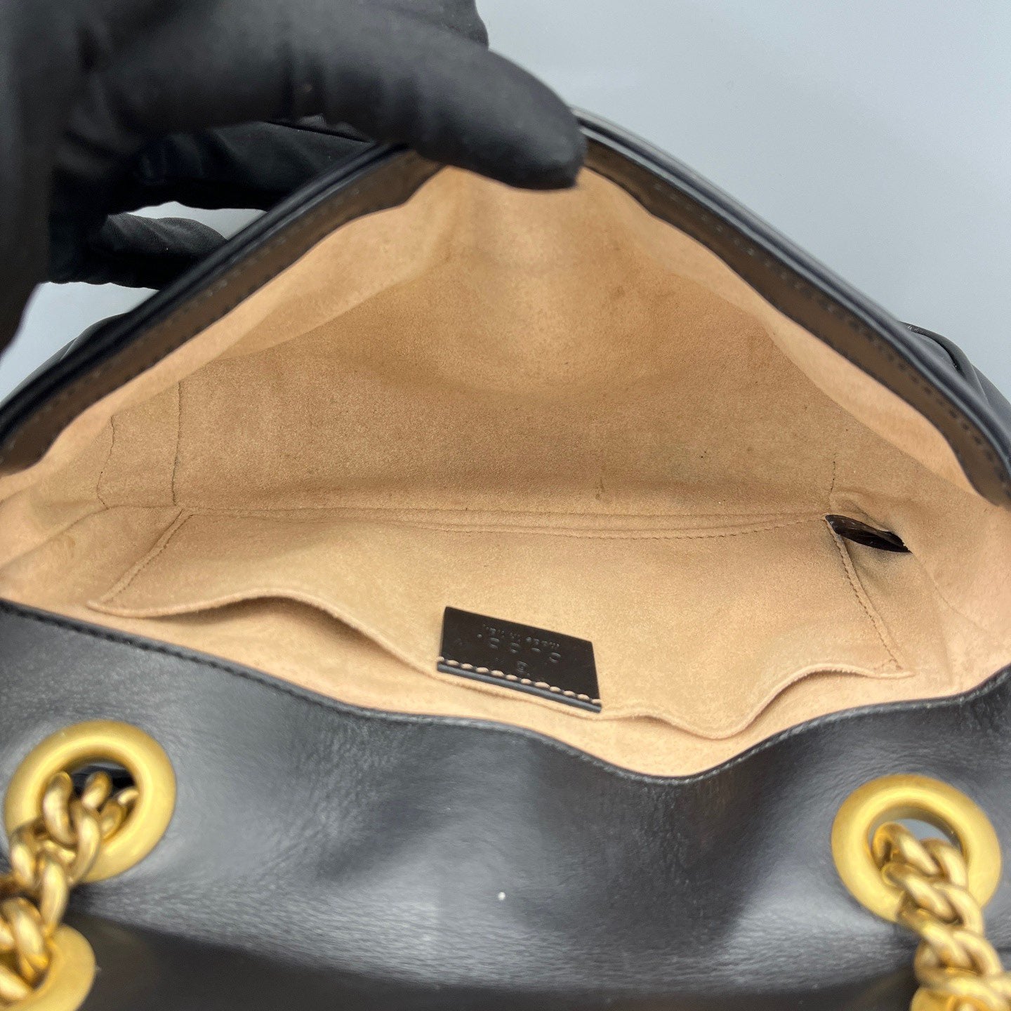 Gucci - Marmont - Leather - Black - (mini)