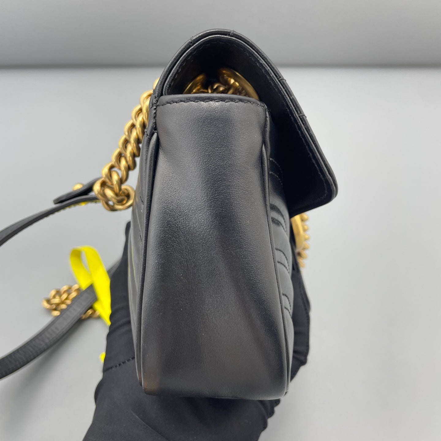 Gucci - Marmont - Leather - Black - (mini)