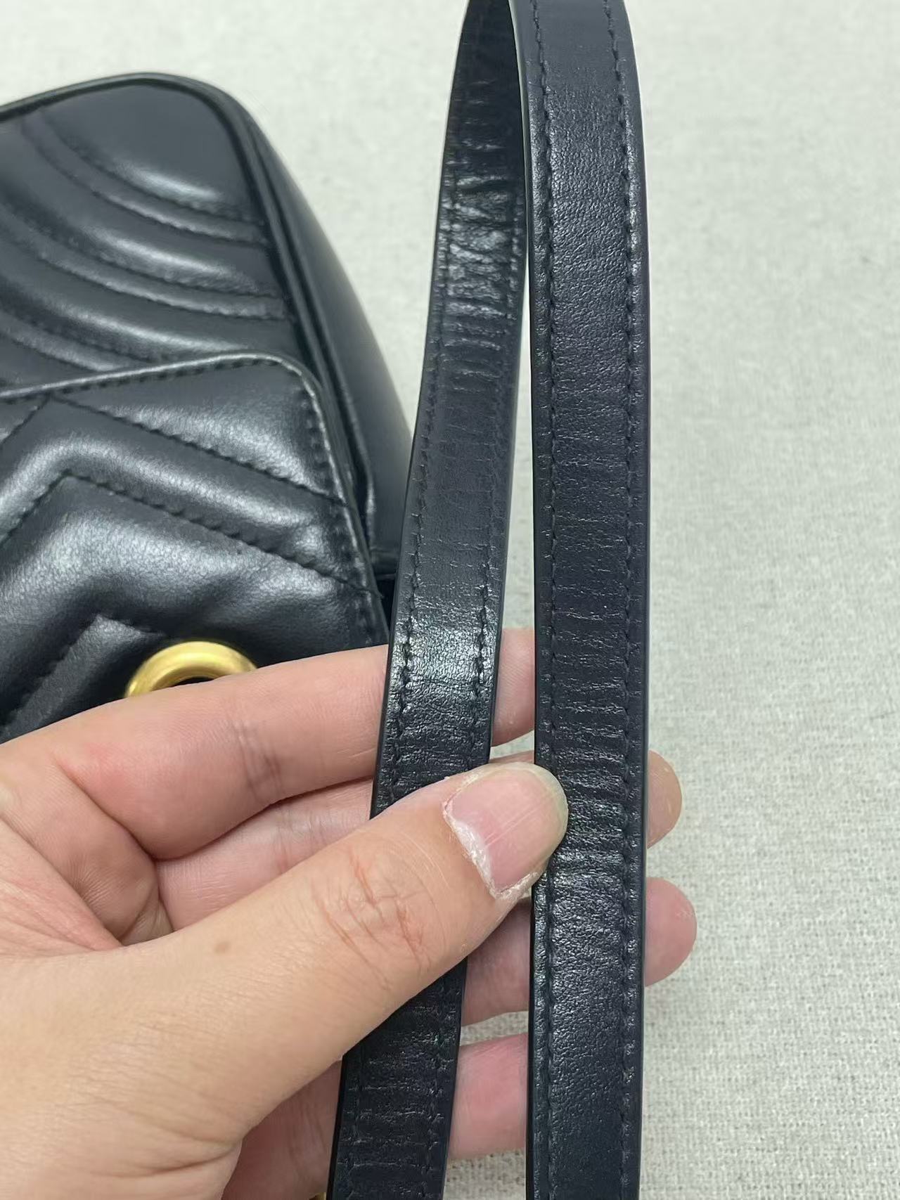 Gucci - Marmont - Leather - Black - (mini)