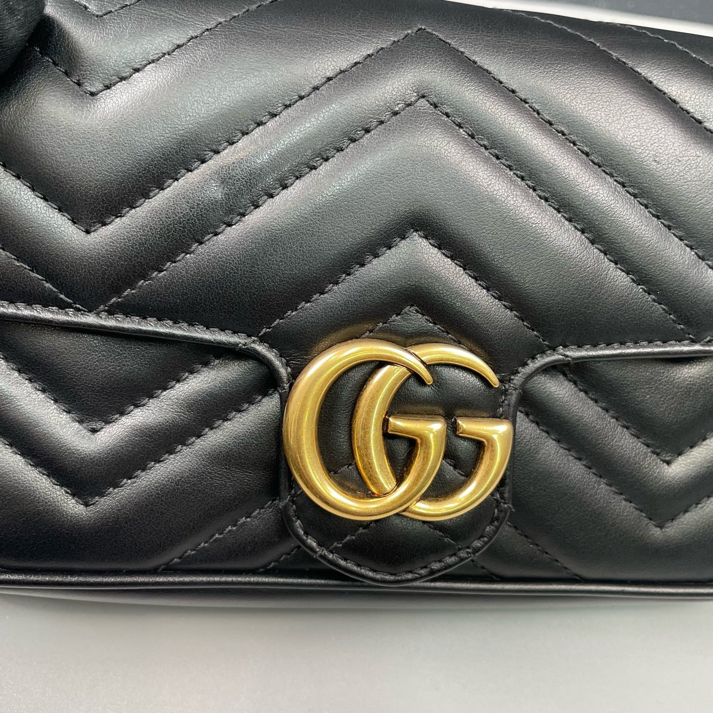Gucci - Marmont - Leather - Black - (mini)