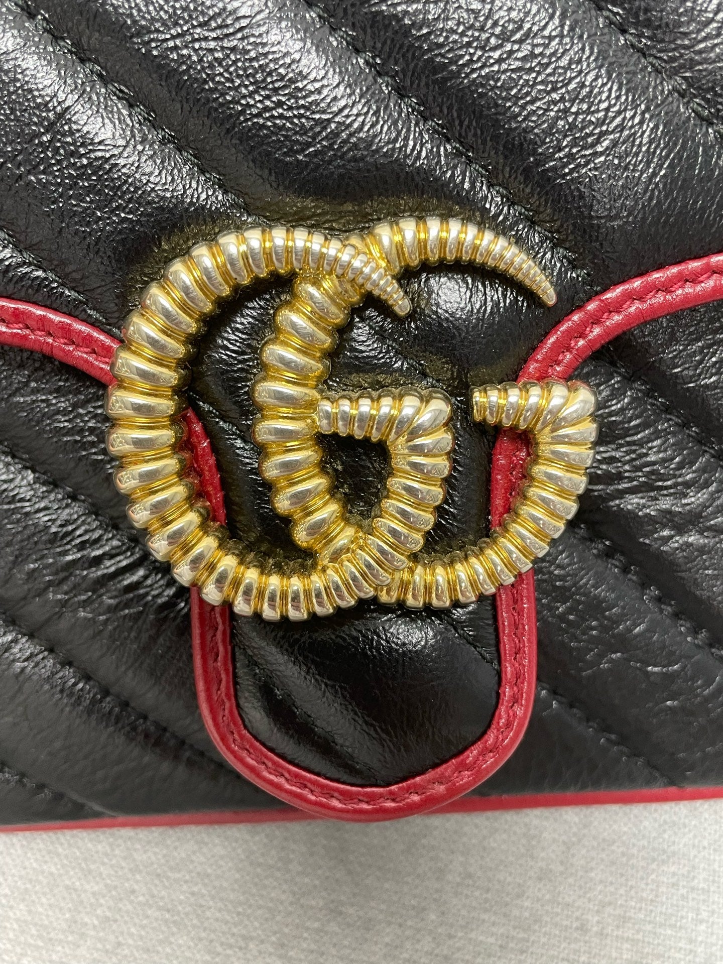Gucci - Marmont - Leather - Black - (mini)