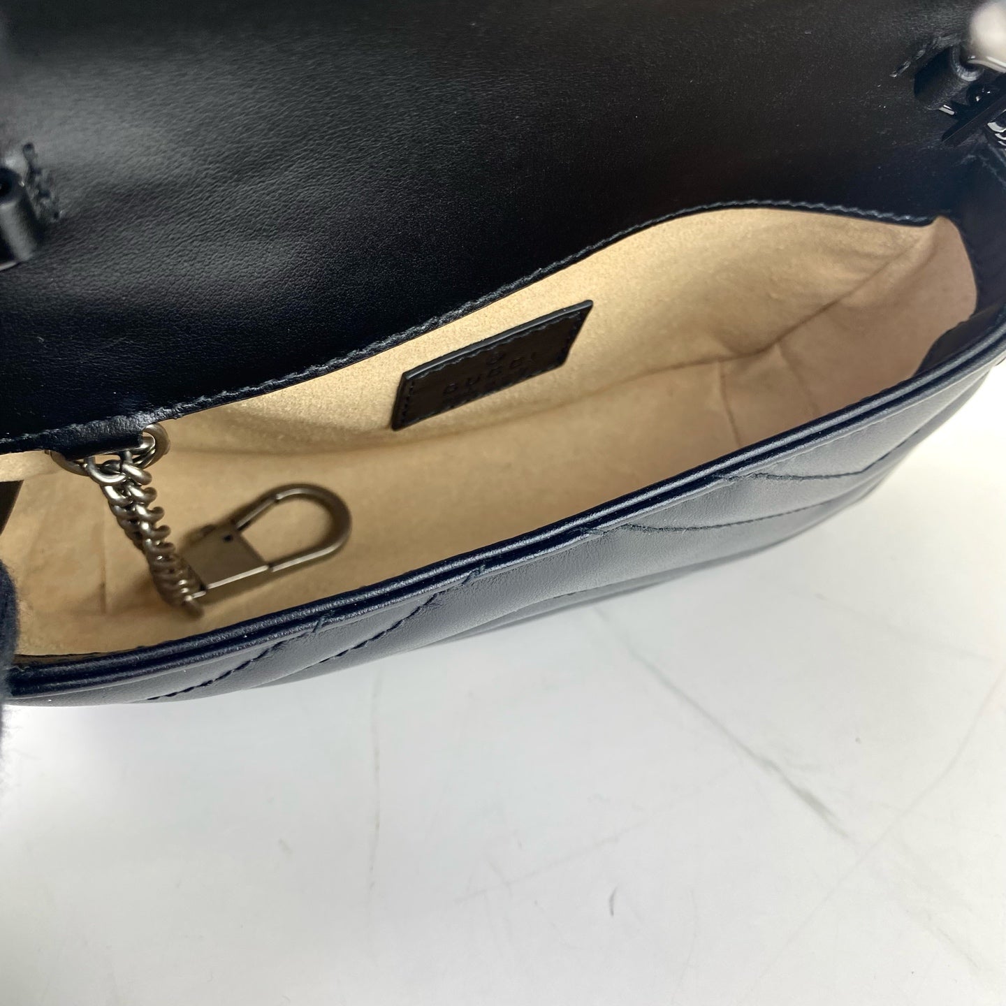 Gucci - Marmont - Leather - Black - (mini)