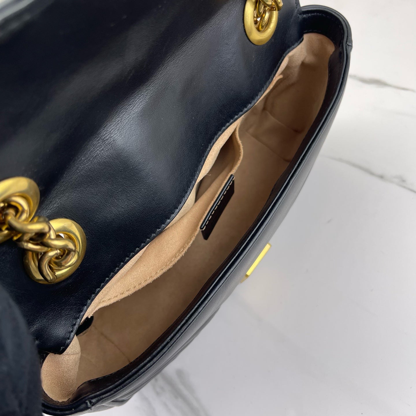 Gucci - Marmont - Leather - Black - (mini)