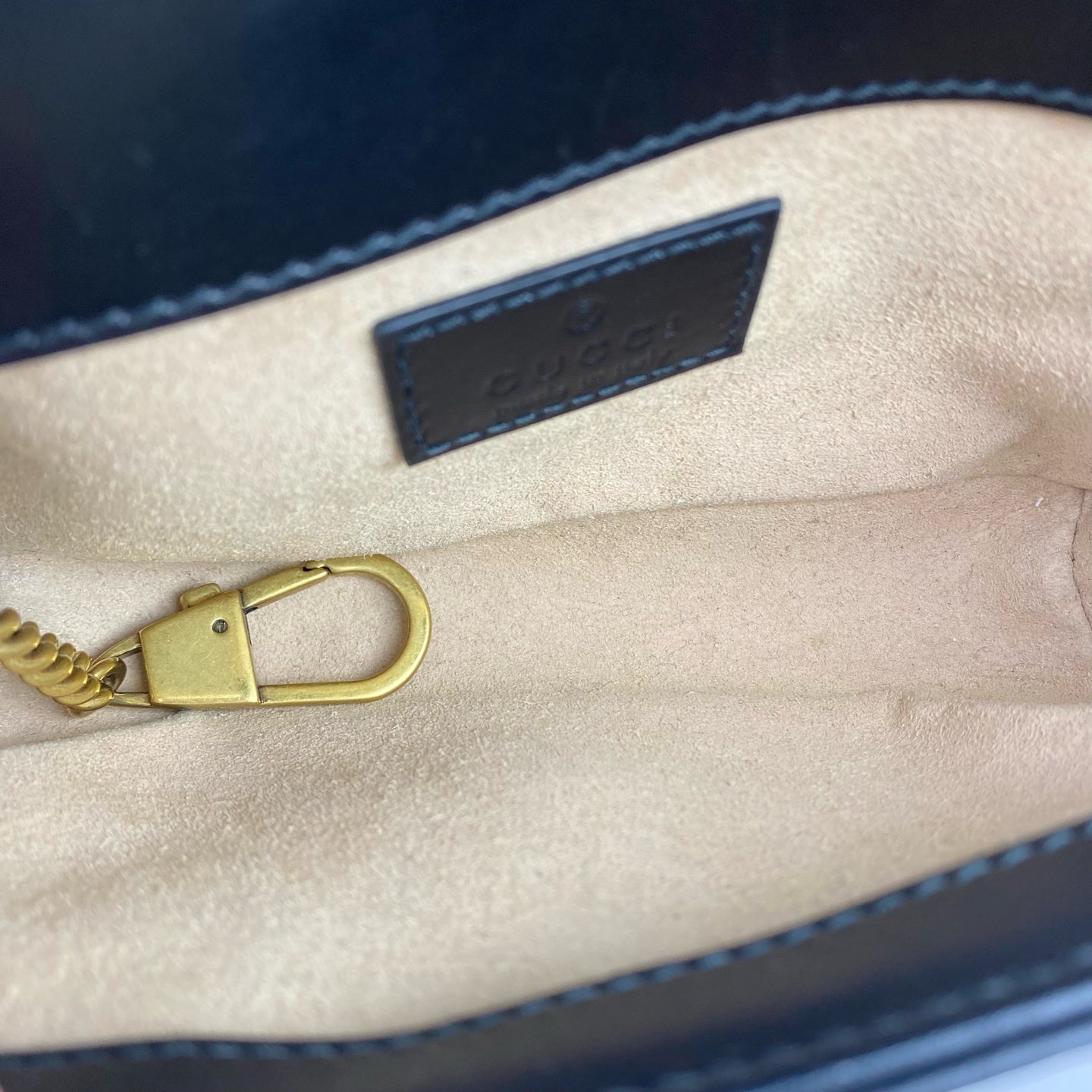 Gucci - Marmont - Leather - Black - (mini)