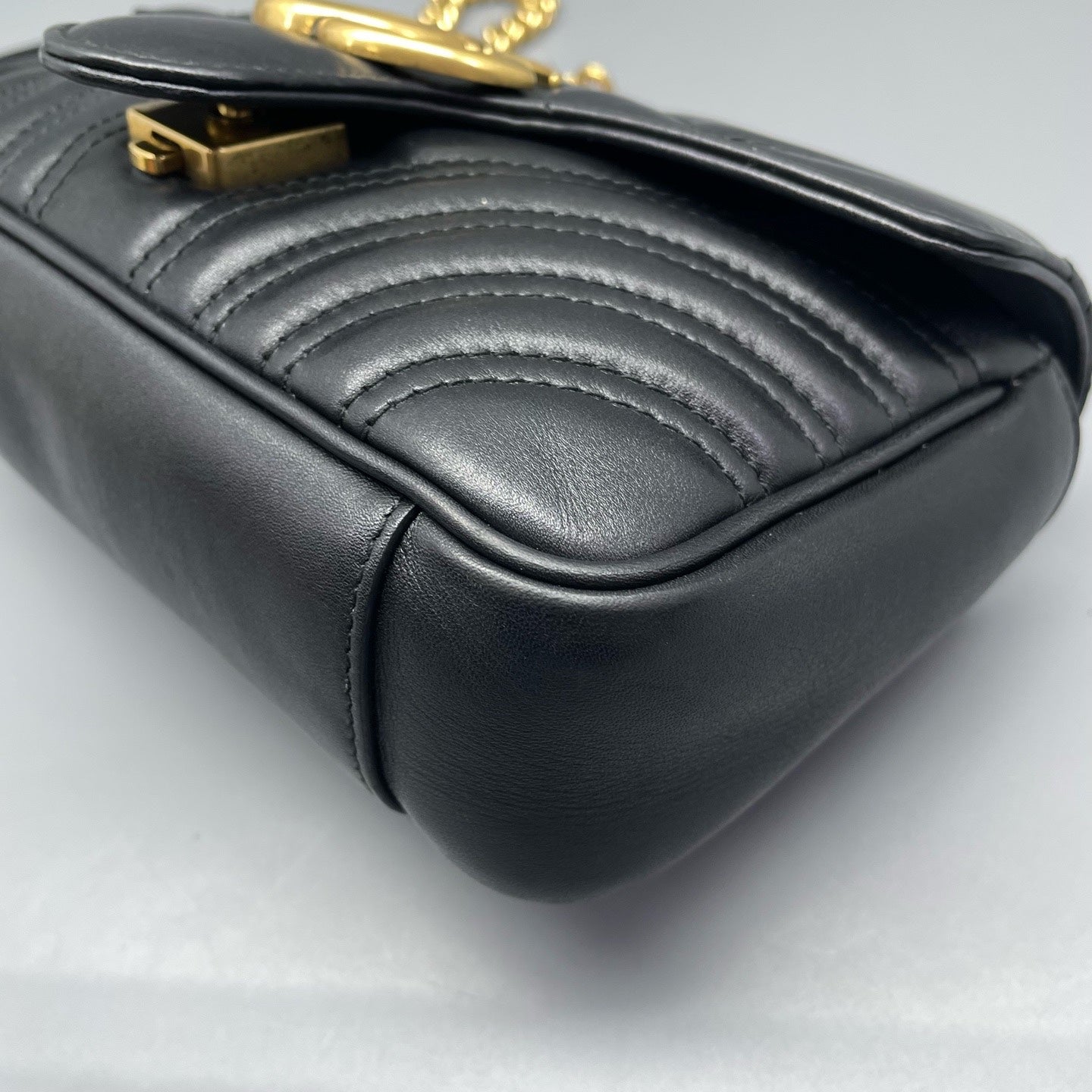 Gucci - Marmont - Leather - Black - (mini)