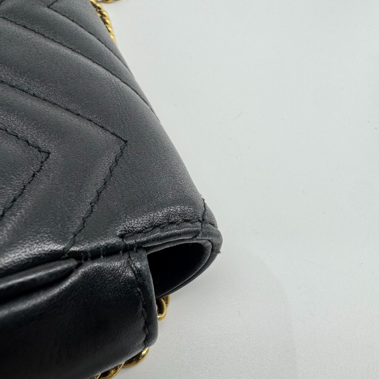 Gucci - Marmont - Leather - Black - (mini)