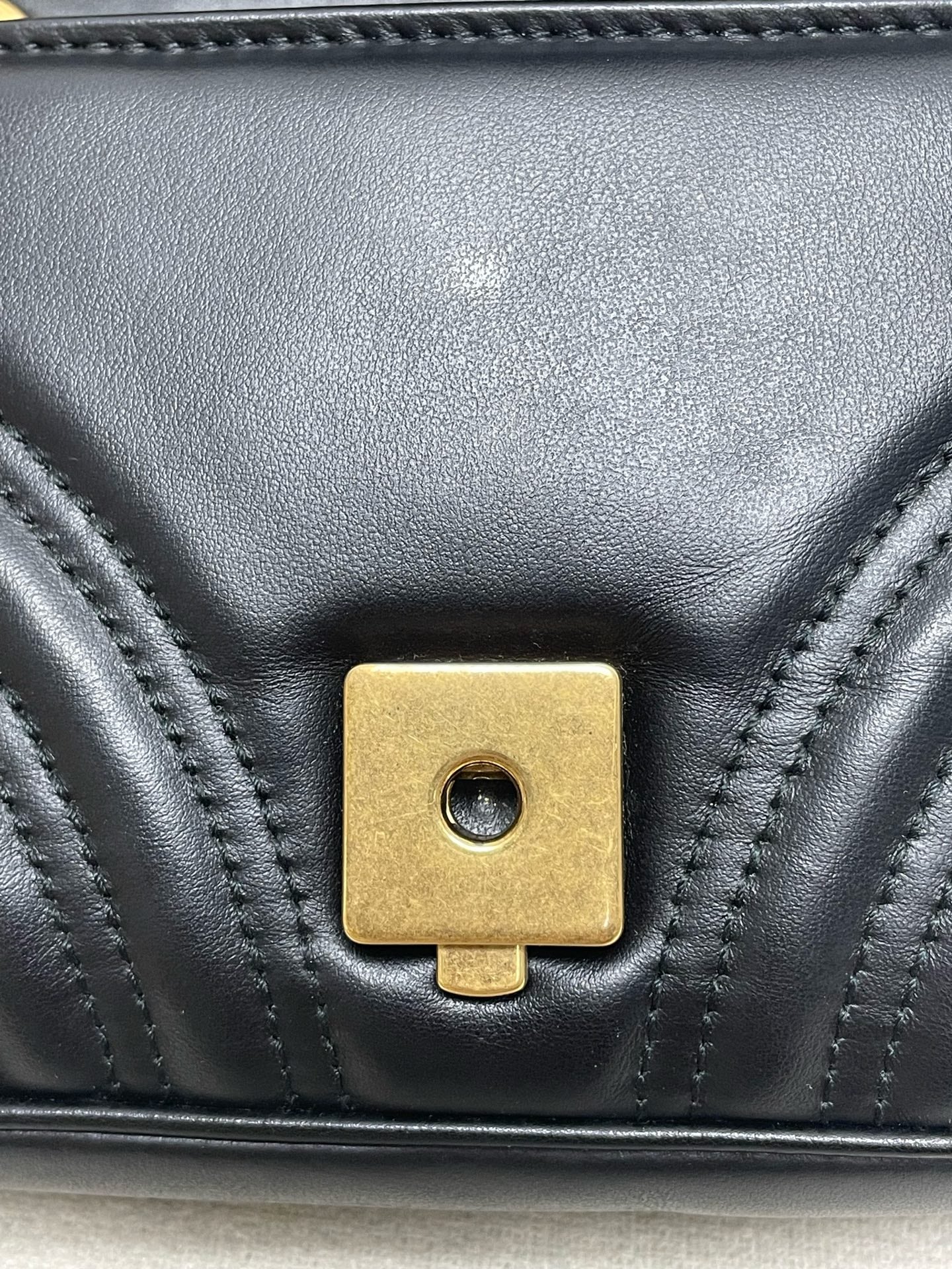 Gucci - Marmont - Leather - Black - (mini)