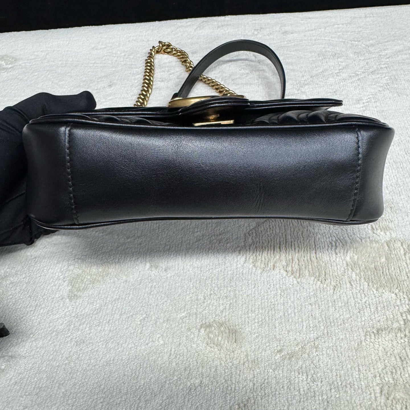 Gucci - Marmont - Leather - Black - (mini)