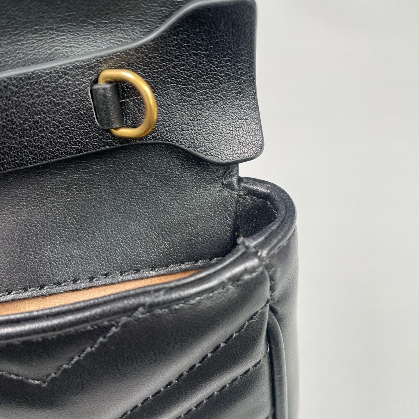 Gucci - Marmont - Leather - Black - (mini)