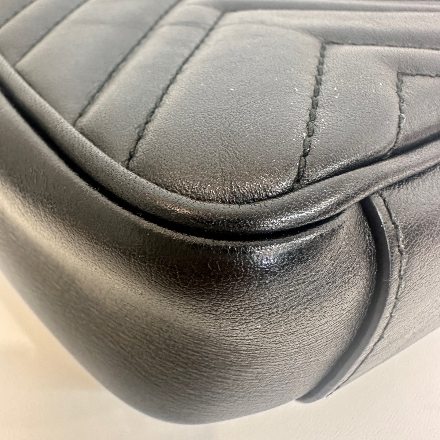 Gucci - Marmont - Leather - Black - (mini)