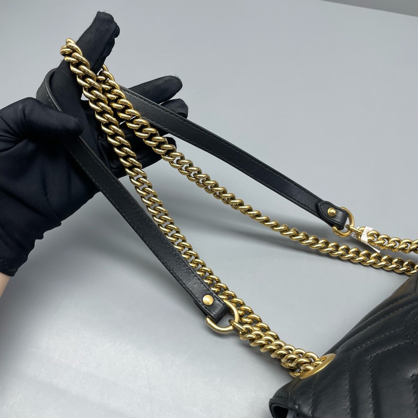 Gucci - Marmont - Leather - Black - (mini)