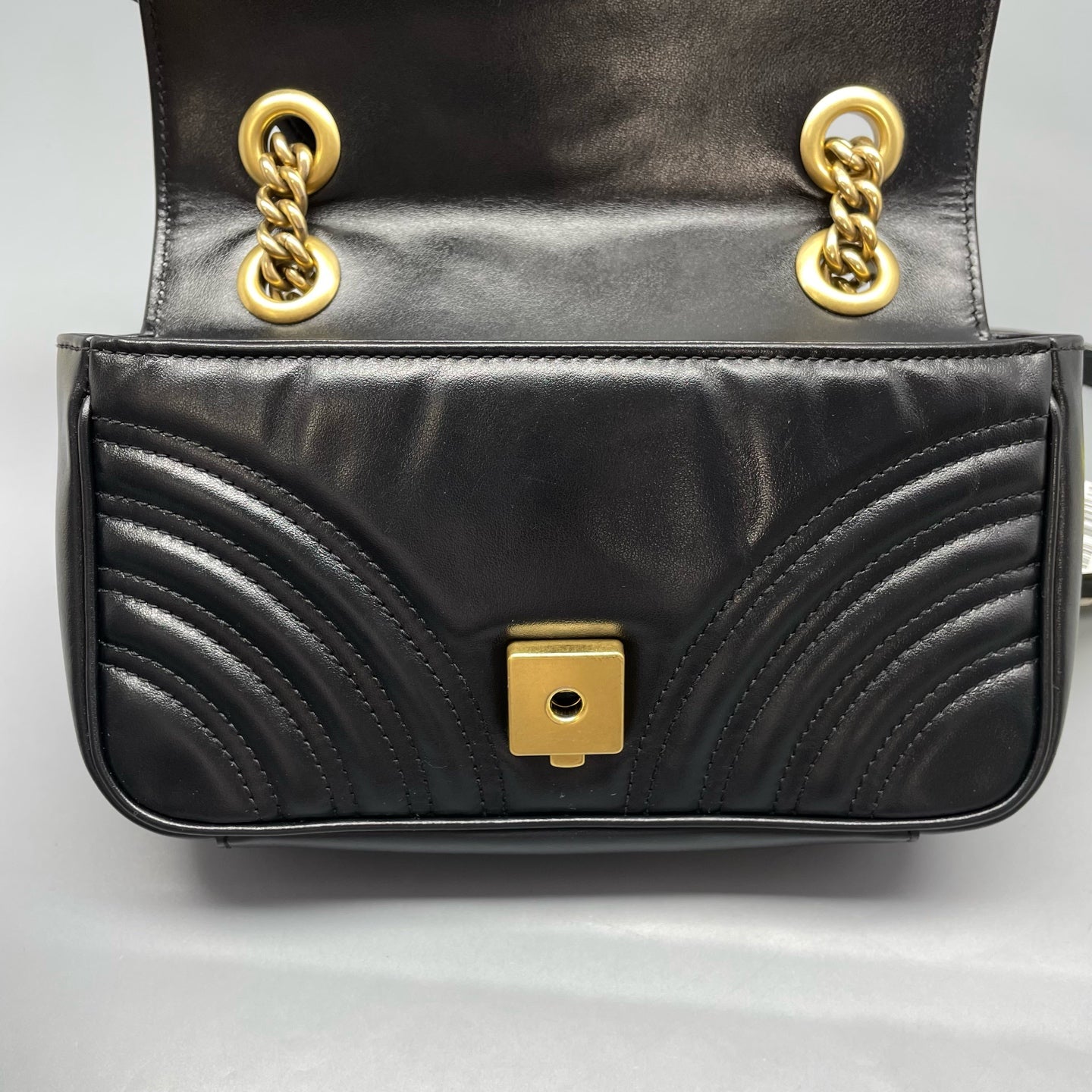 Gucci - Marmont - Leather - Black - (mini)