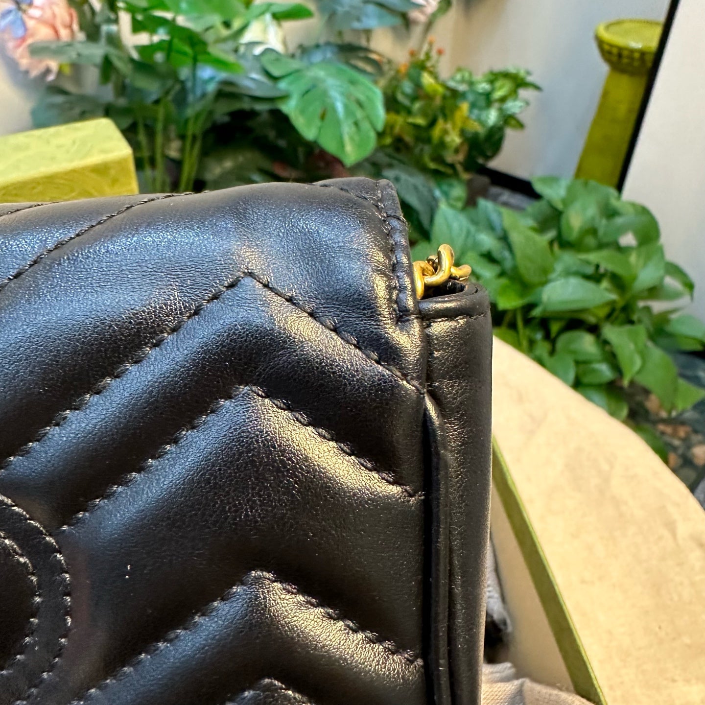 Gucci - Marmont - Leather - Black - (mini)