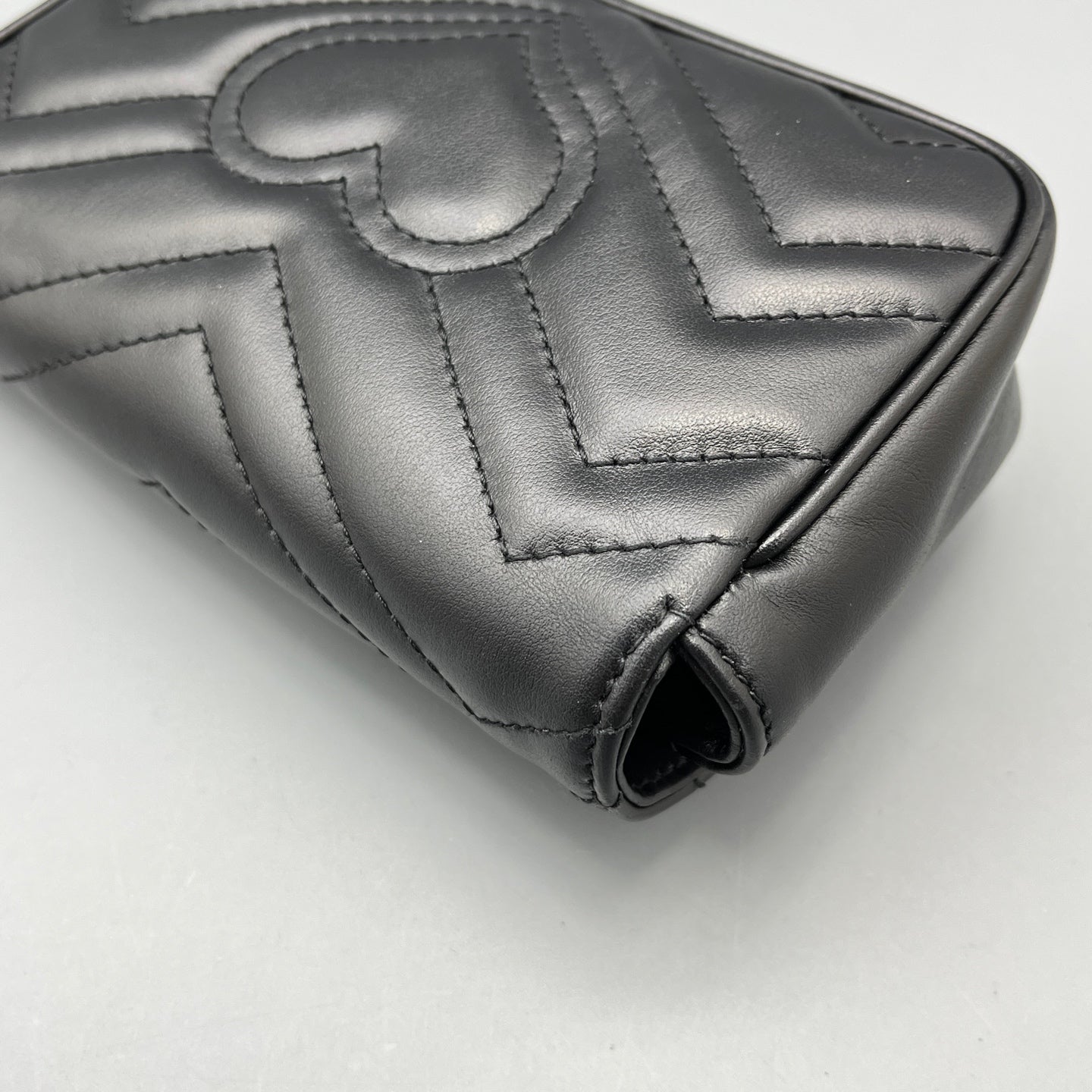 Gucci - Marmont - Leather - Black - (mini)