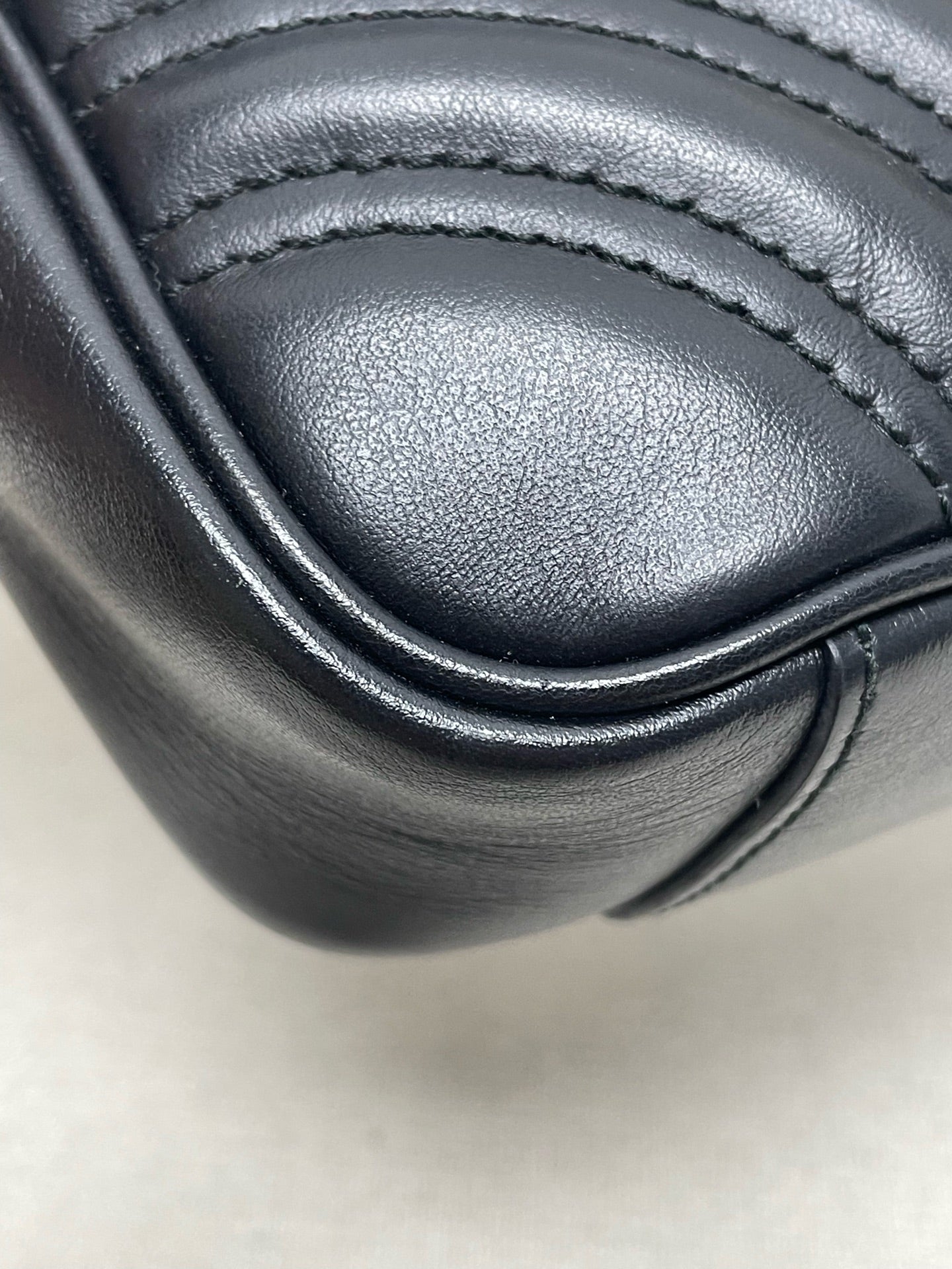 Gucci - Marmont - Leather - Black - (mini)