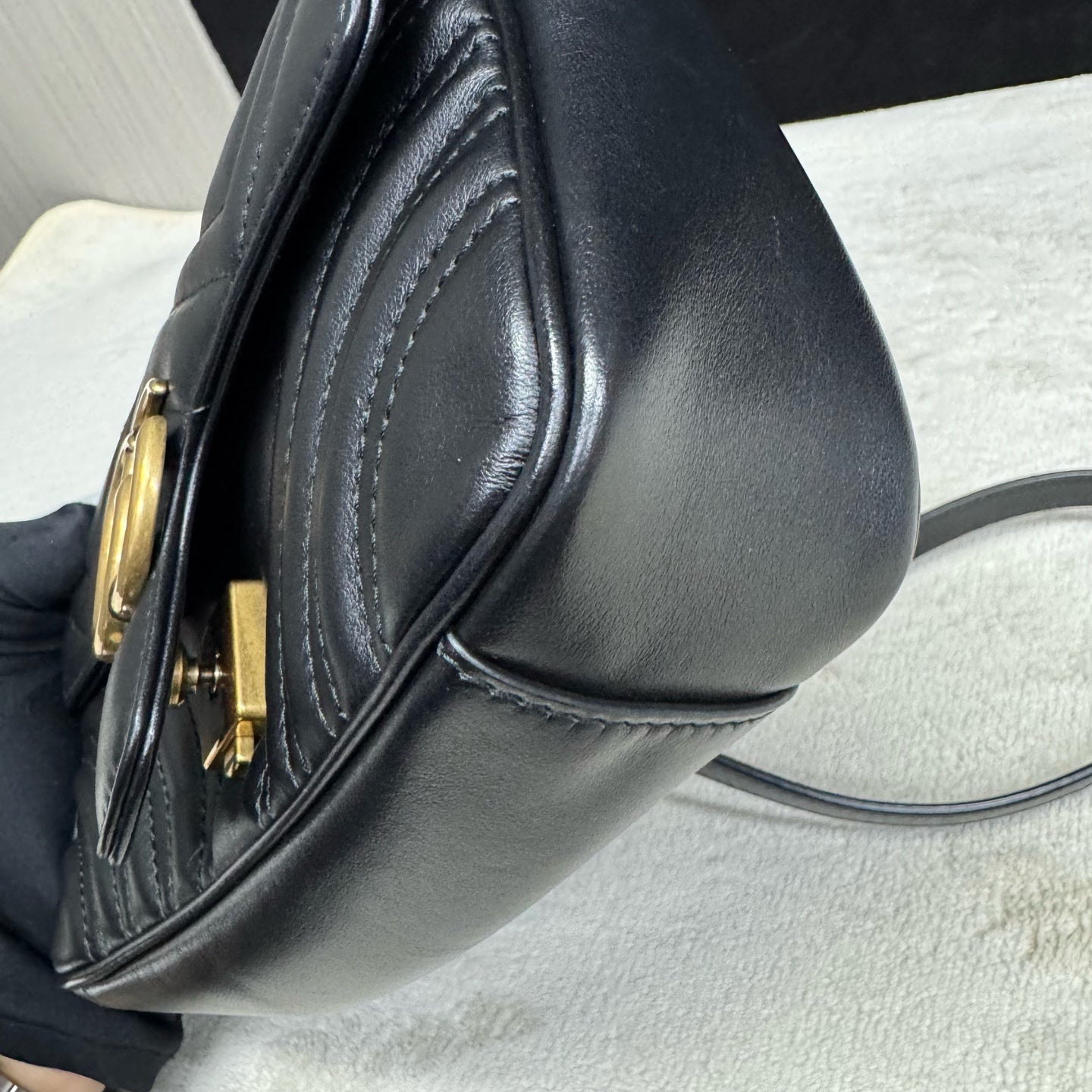 Gucci - Marmont - Leather - Black - (mini)