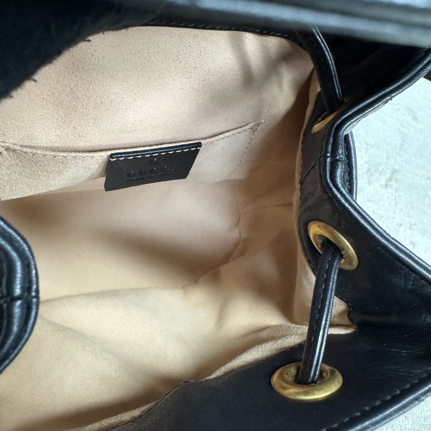 Gucci - Marmont - Leather - Black - (mini)
