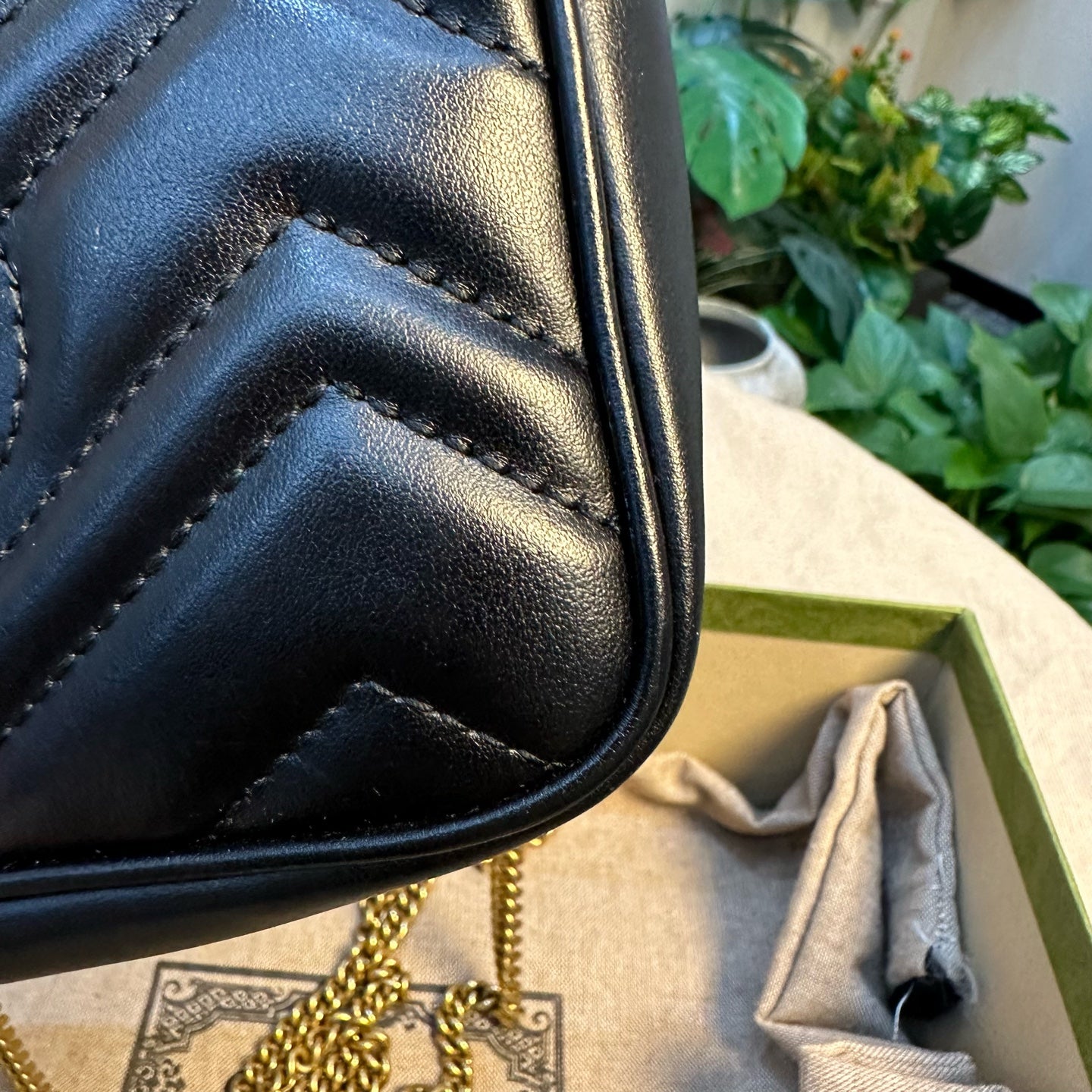 Gucci - Marmont - Leather - Black - (mini)
