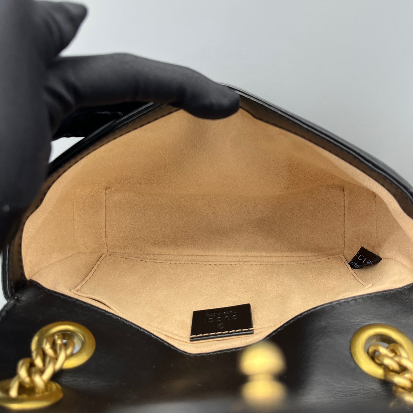 Gucci - Marmont - Leather - Black - (mini)