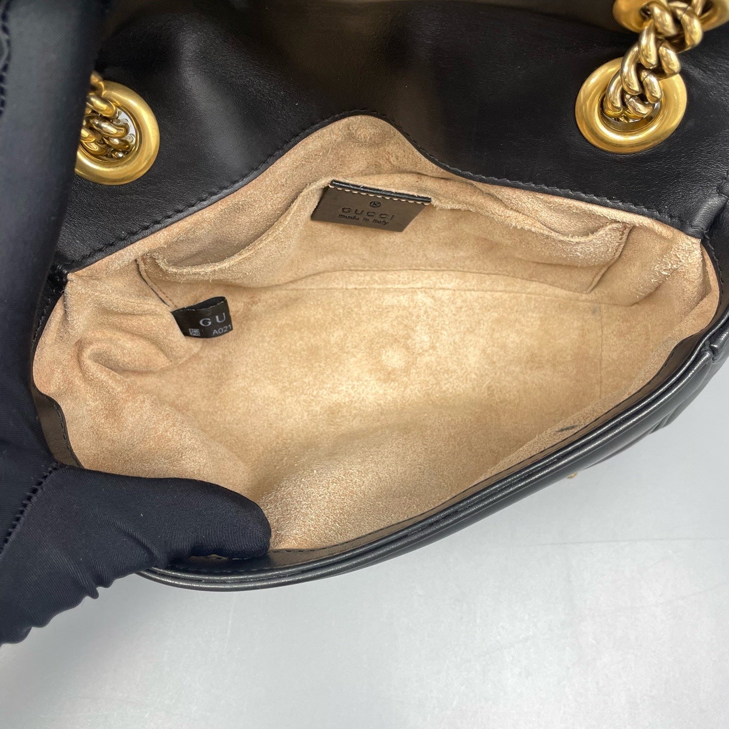 Gucci - Marmont - Leather - Black - (mini)