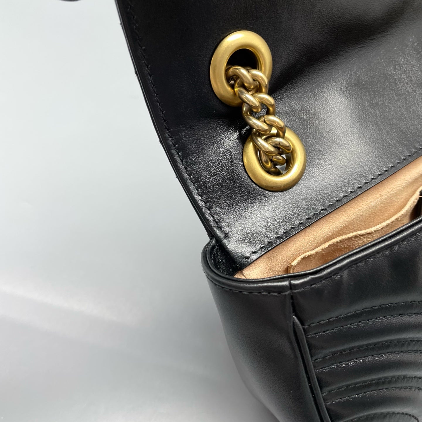 Gucci - Marmont - Leather - Black - (mini)