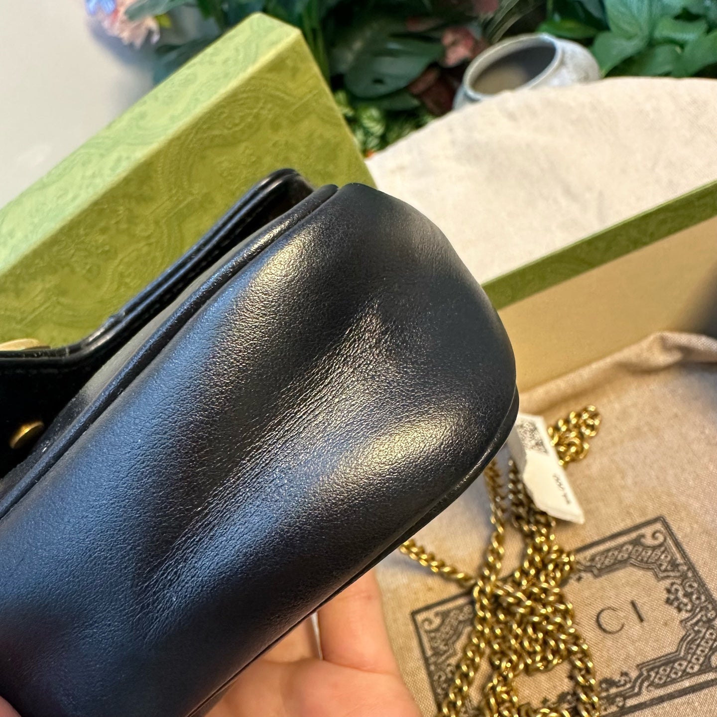 Gucci - Marmont - Leather - Black - (mini)