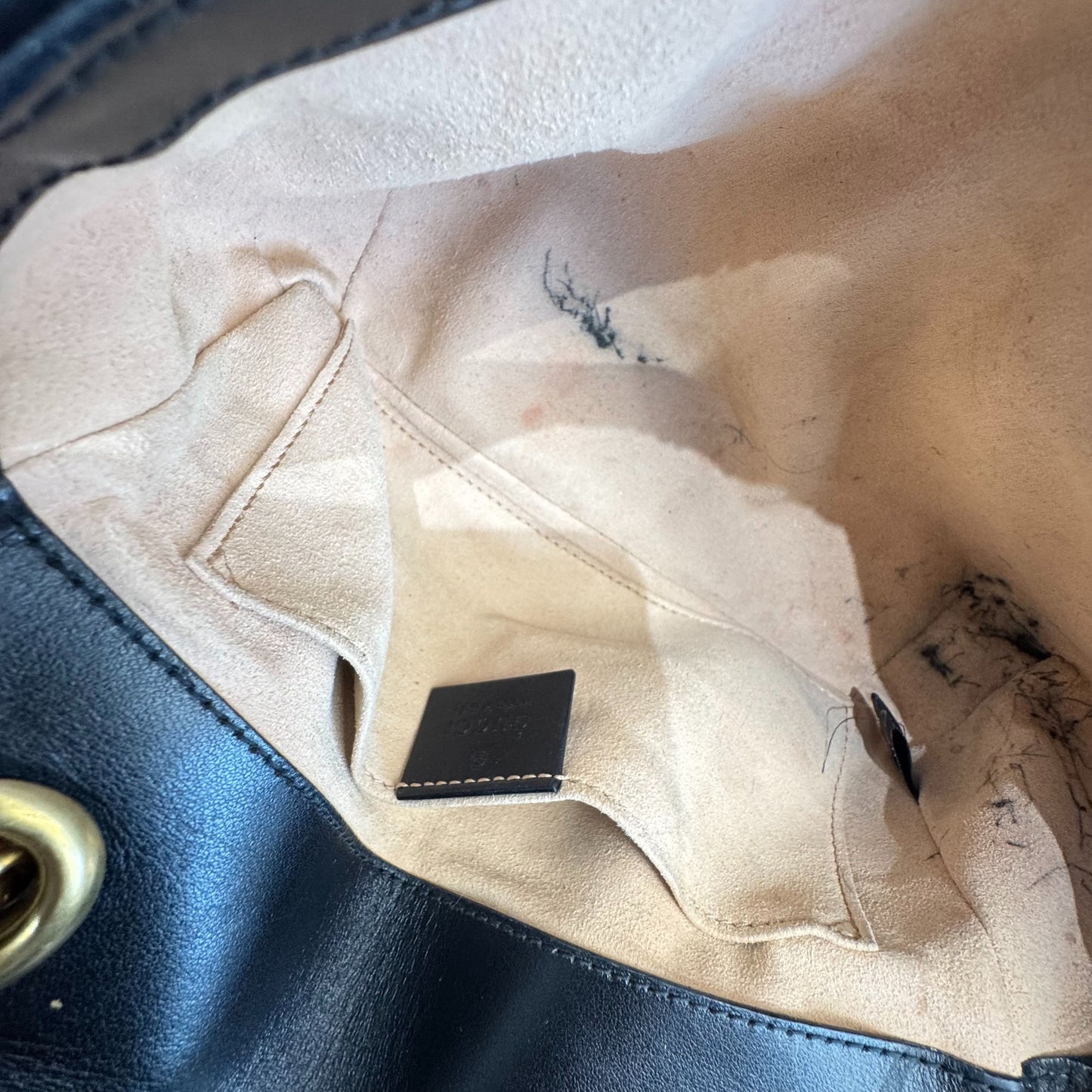 Gucci - Marmont - Leather - Black - (mini)