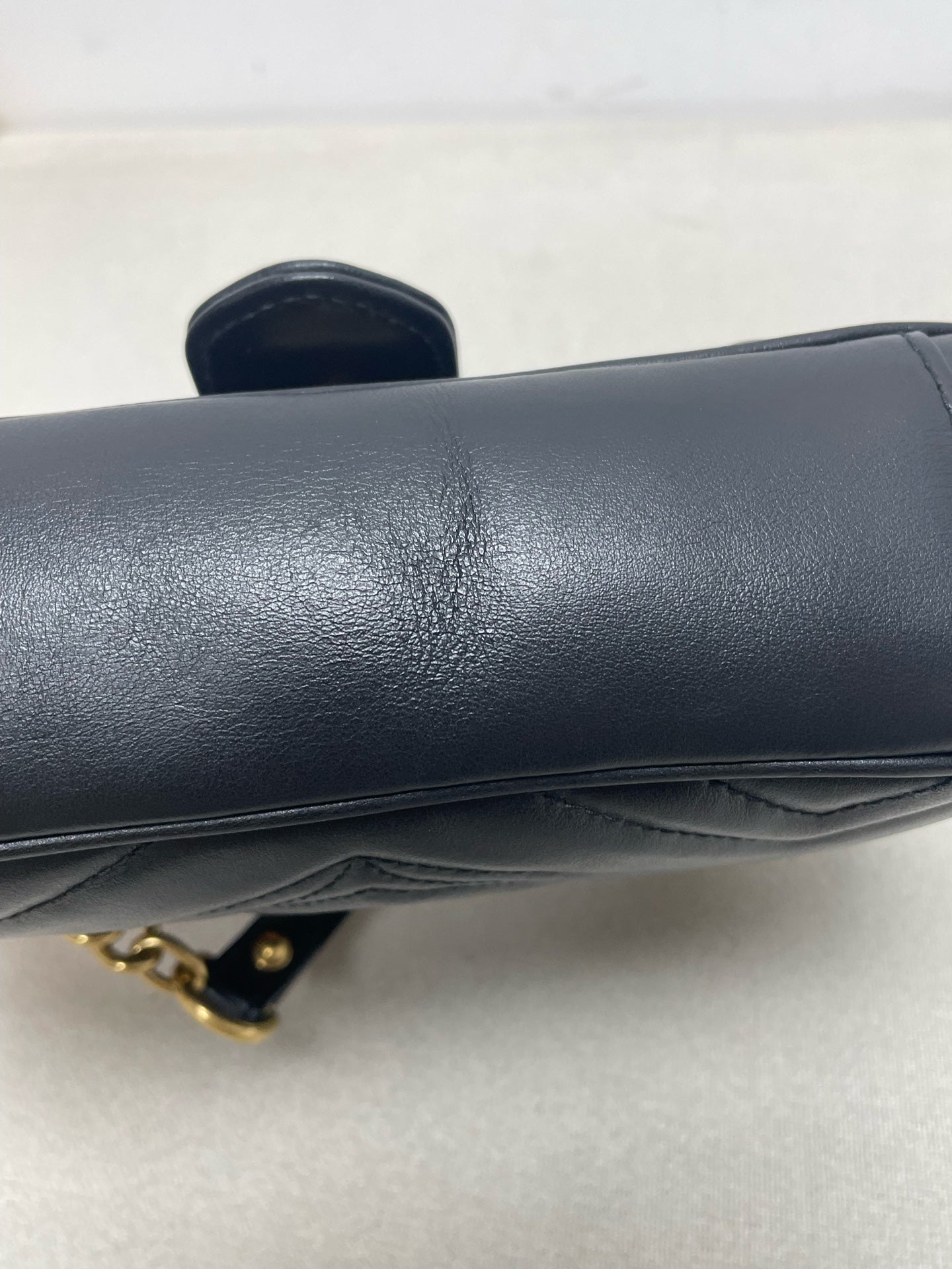 Gucci - Marmont - Leather - Black - (mini)