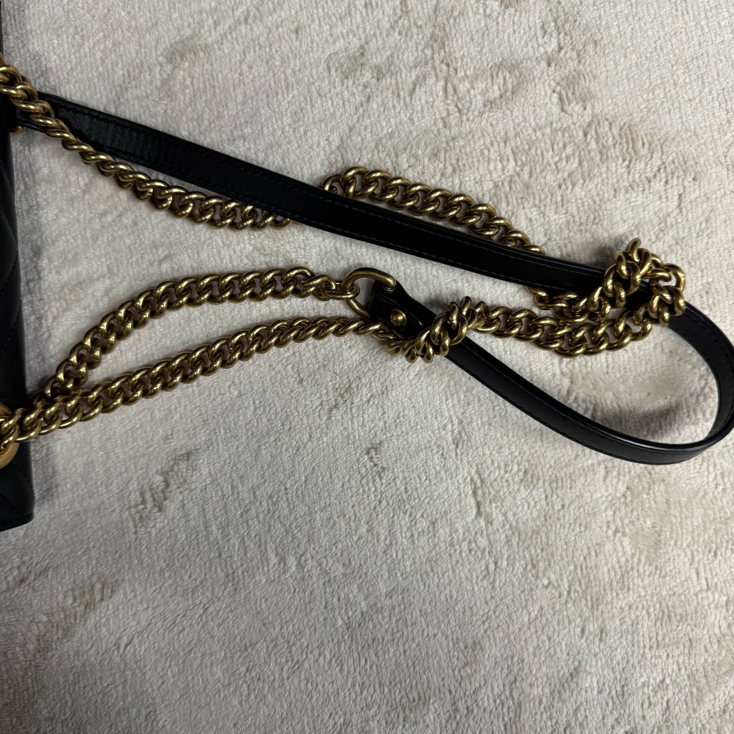 Gucci - Marmont - Leather - Black - (mini)