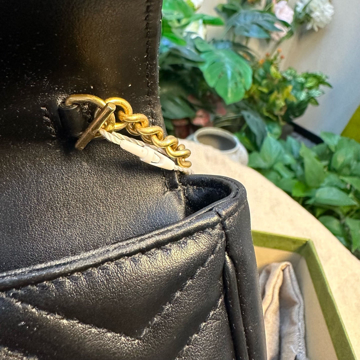 Gucci - Marmont - Leather - Black - (mini)