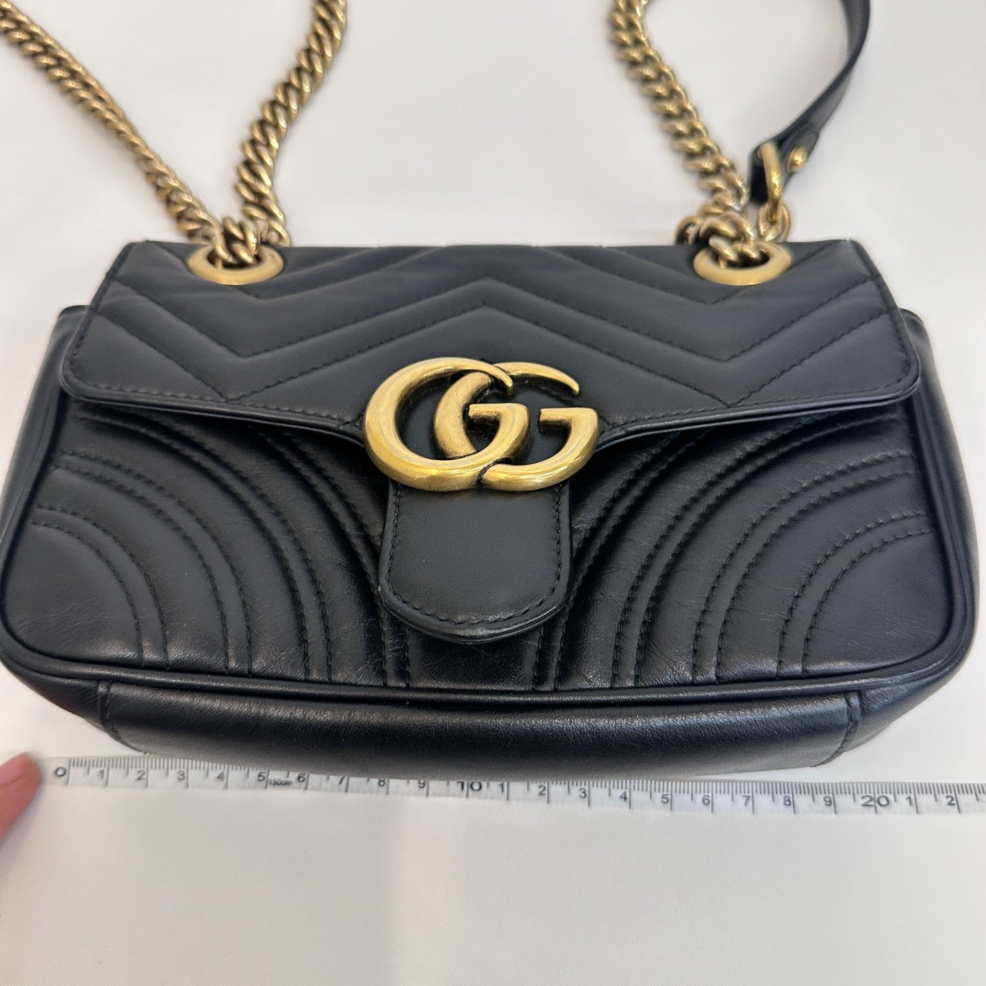 Gucci - Marmont - Leather - Black - (mini)
