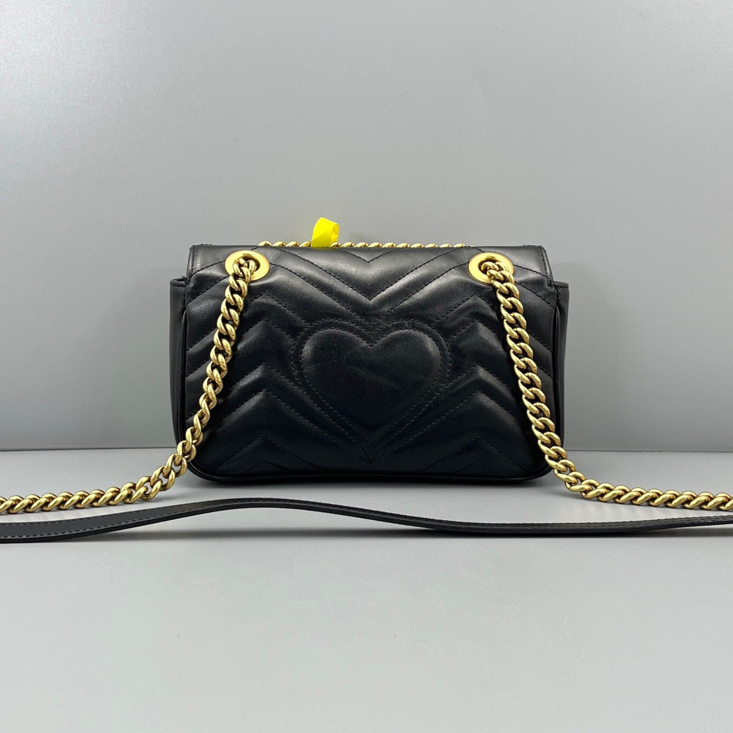 Gucci - Marmont - Leather - Black - (Small)