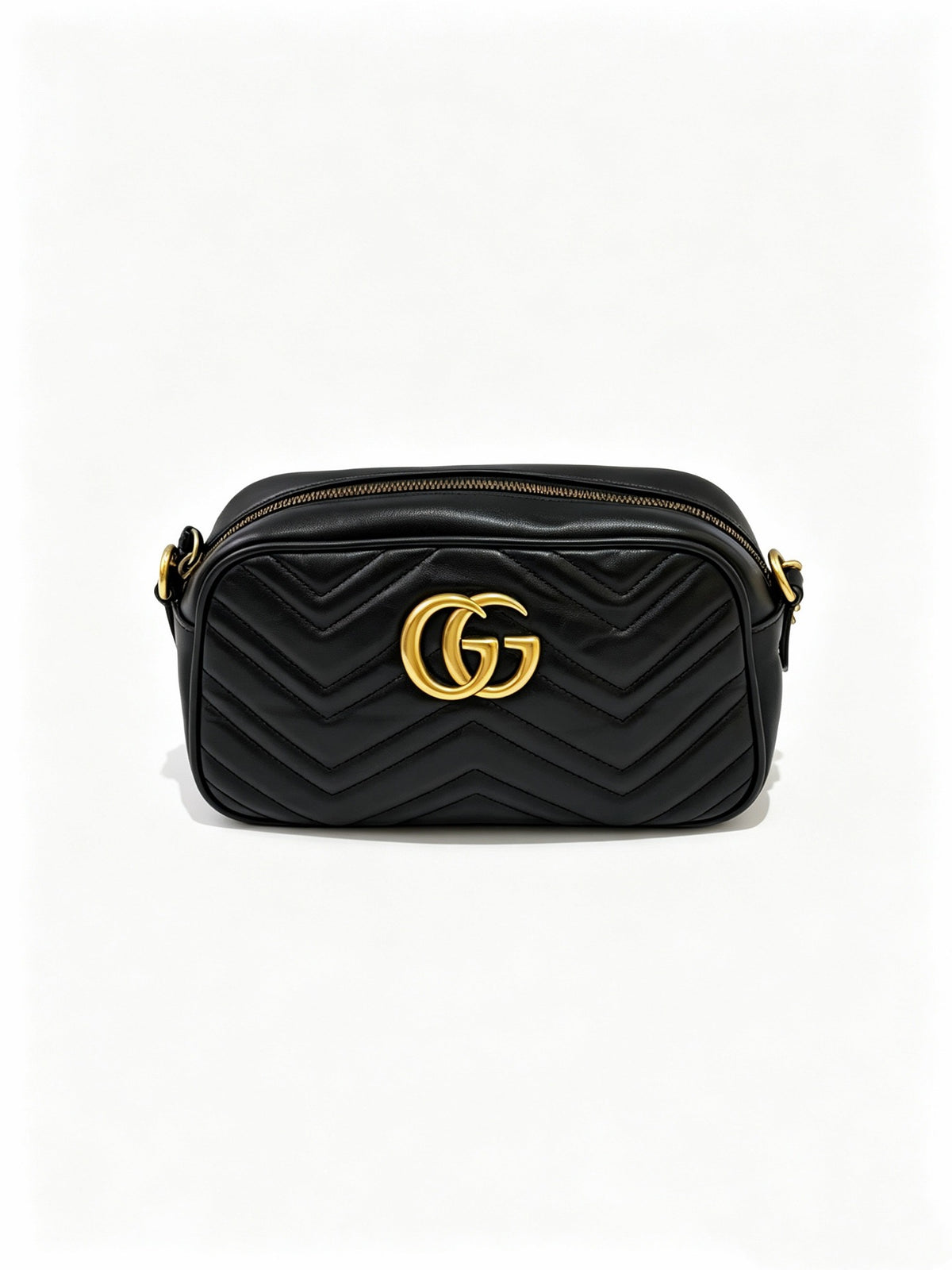 Gucci - Marmont - Leather - Black - (small)