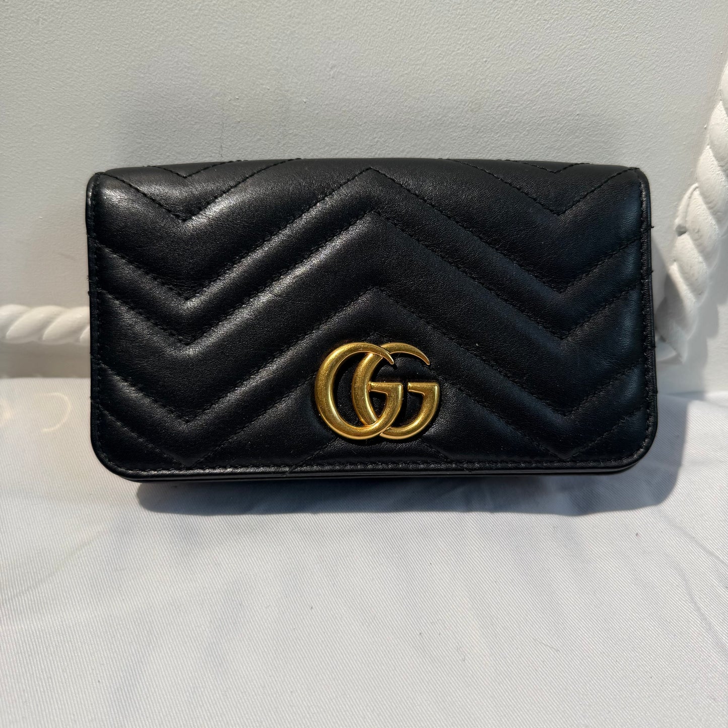 Gucci - Marmont - Leather - Black - (small)