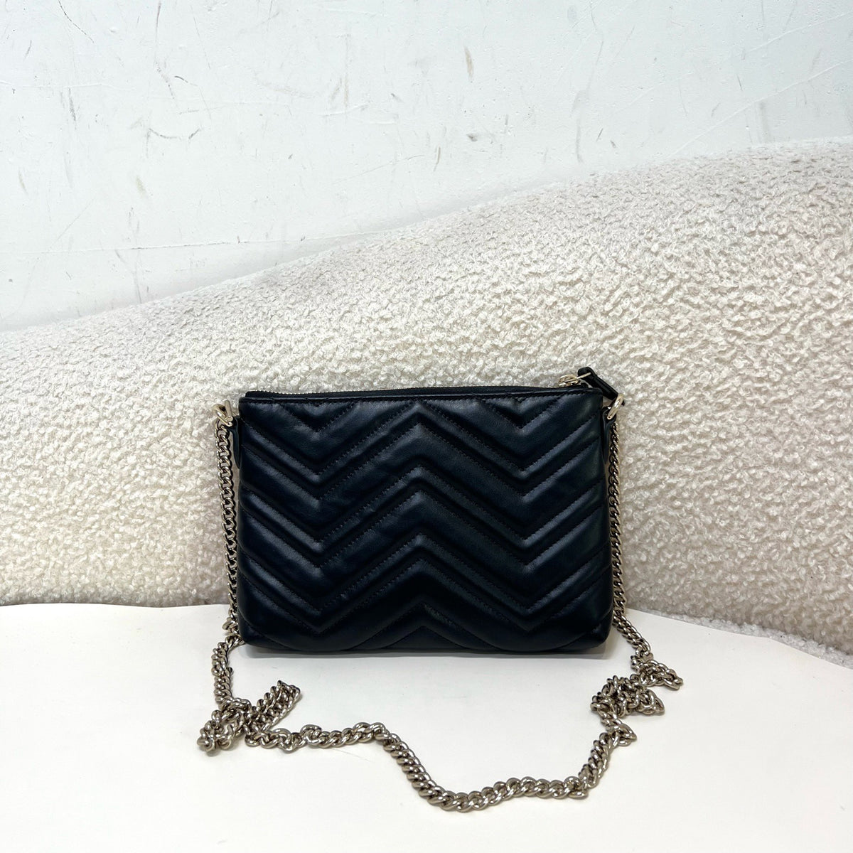 Gucci - Marmont - Leather - Black - (Small)