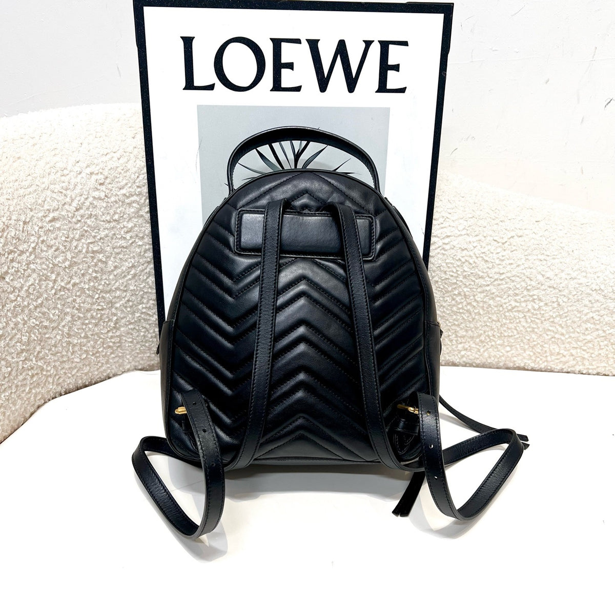 Gucci - Marmont - Leather - Black - (small)