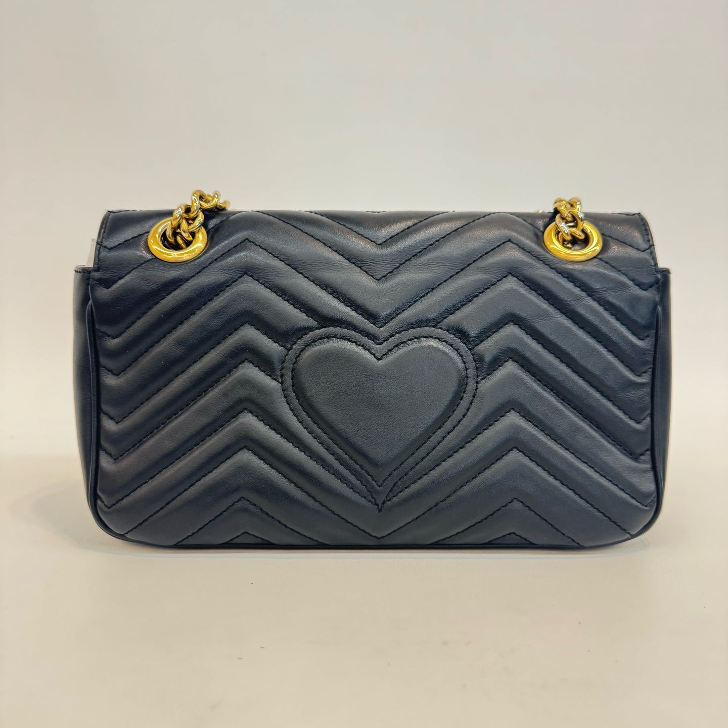 Gucci - Marmont - Leather - Black - (small)