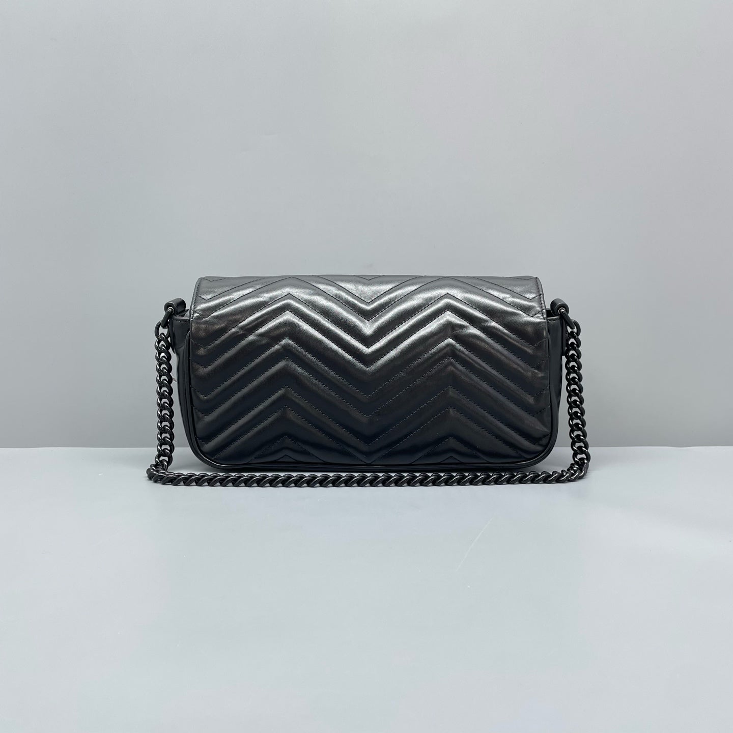 Gucci - Marmont - Leather - Black - (small)