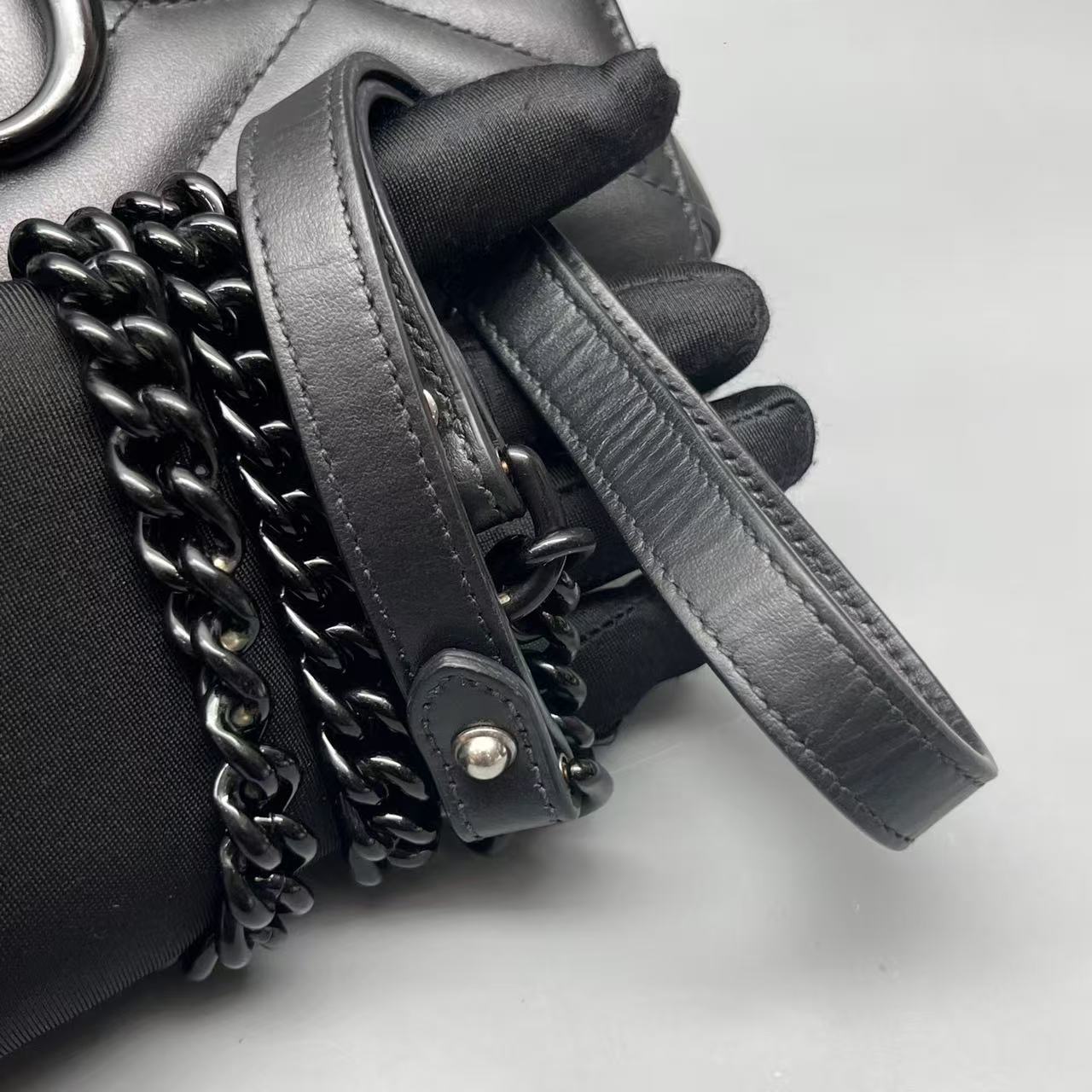 Gucci - Marmont - Leather - Black - (small)