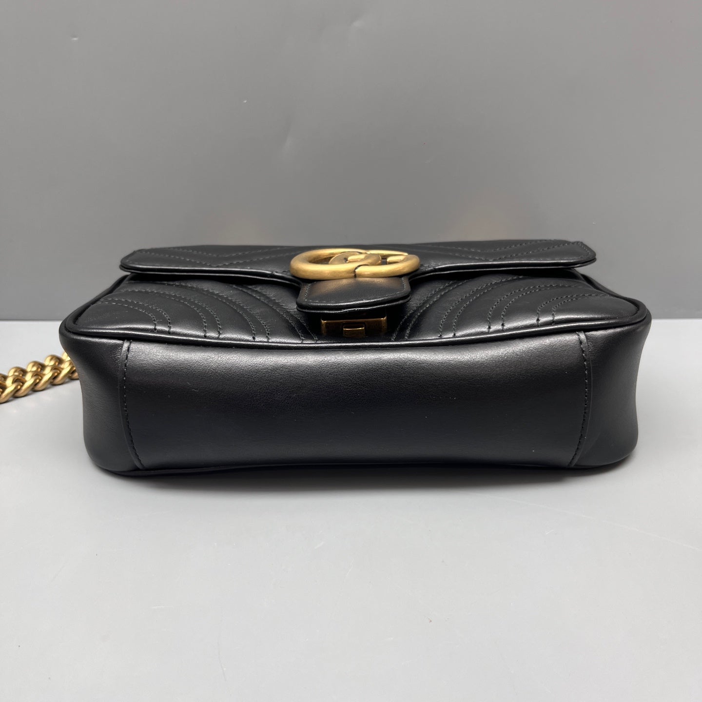 Gucci - Marmont - Leather - Black - (Small)