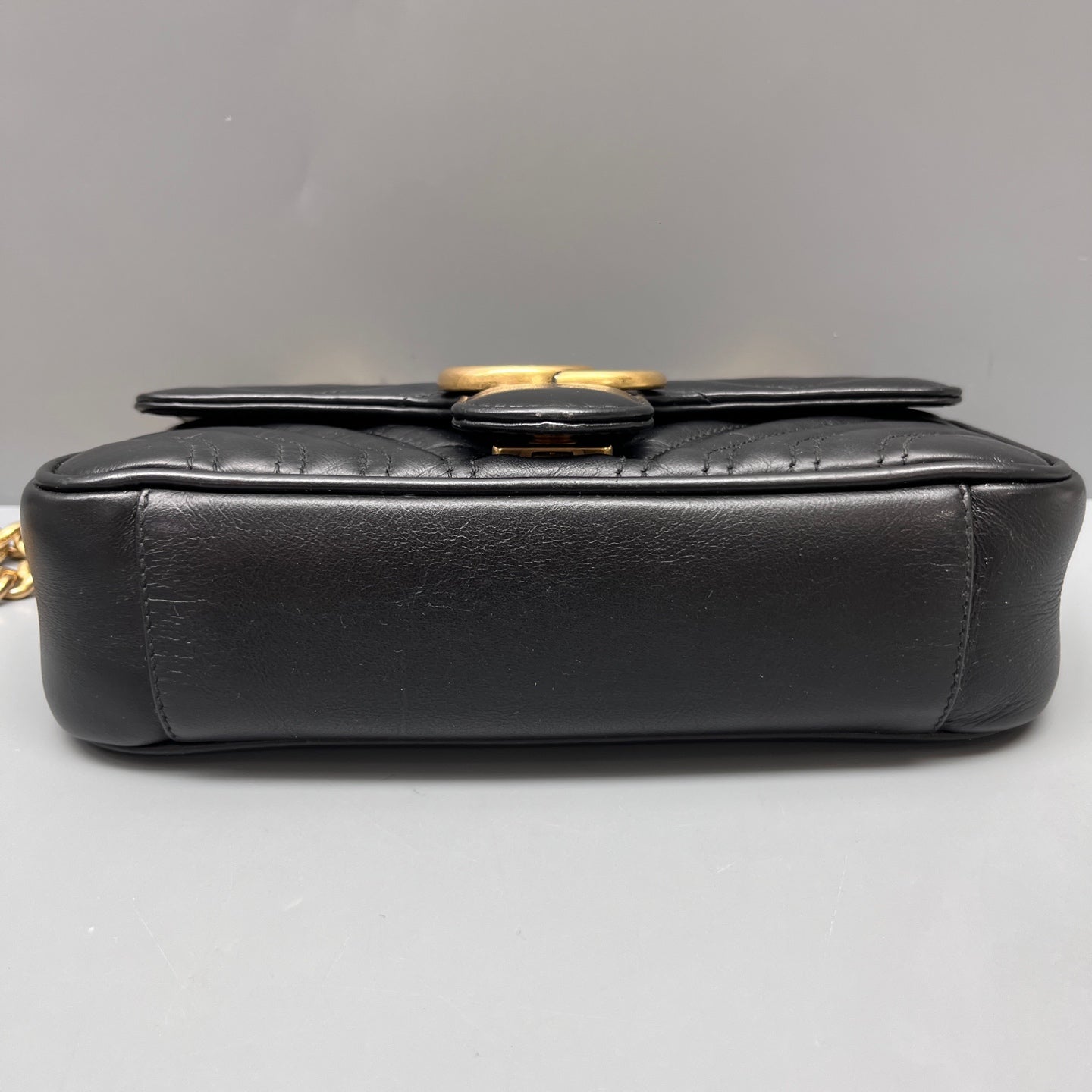 Gucci - Marmont - Leather - Black - (small)